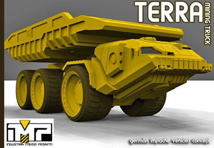 TERRA Mining Truck
https://www.facebook.com/IndustriaMezziPesanti/