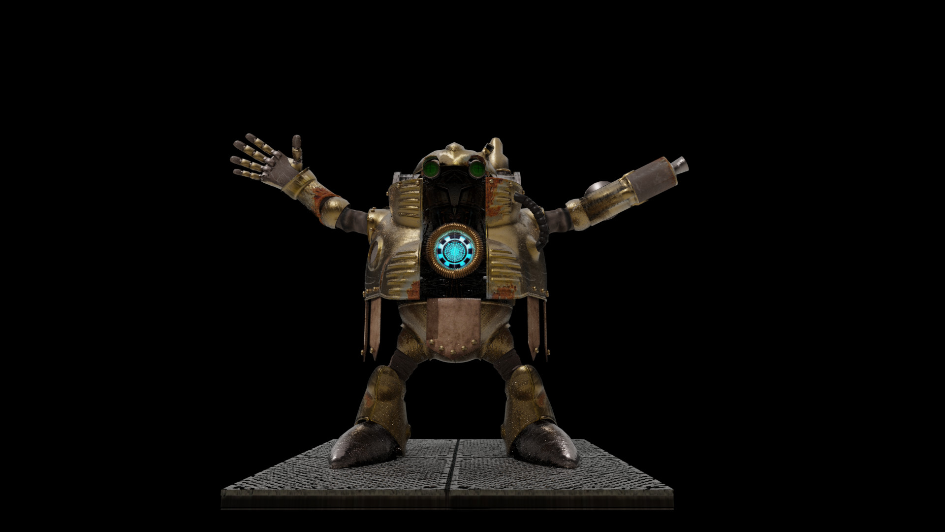 Artstation Robo Chrono Trigger Adonias Dio Souza