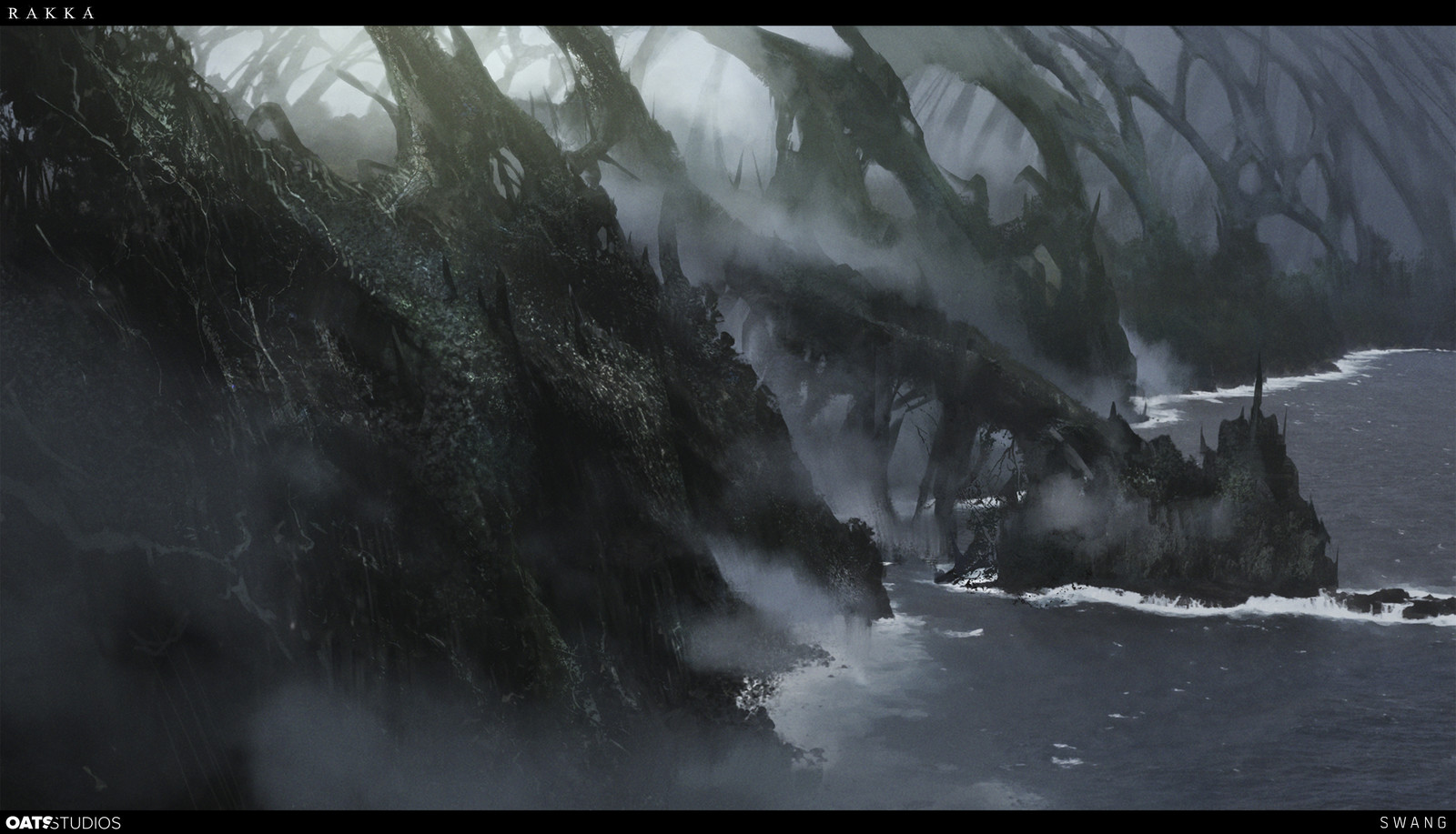 The exterior of the conservatory, which actually made it very closely to the final shot in Rakka.