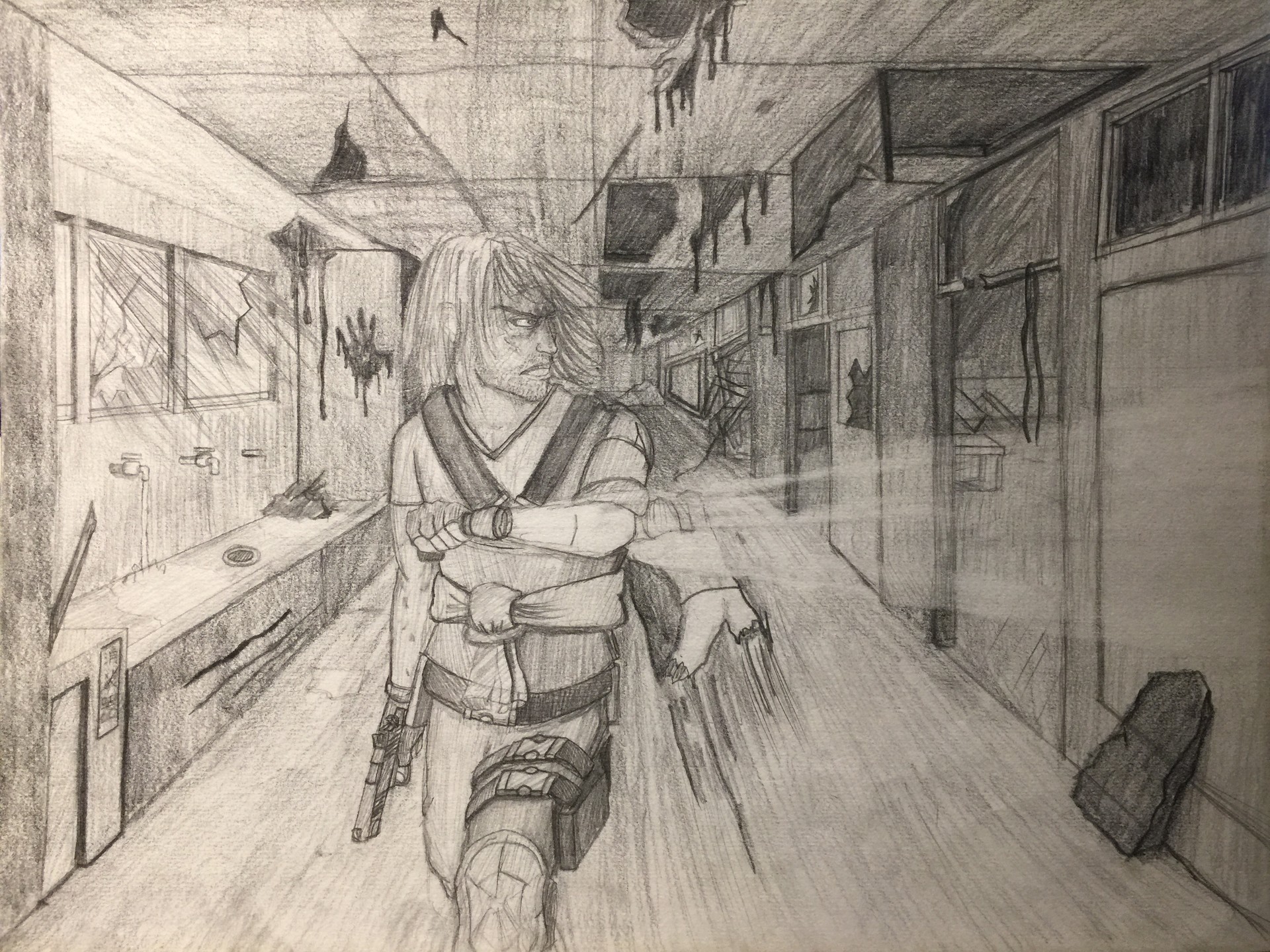 Artstation A Survival Horror Game Idea Jerry Liu