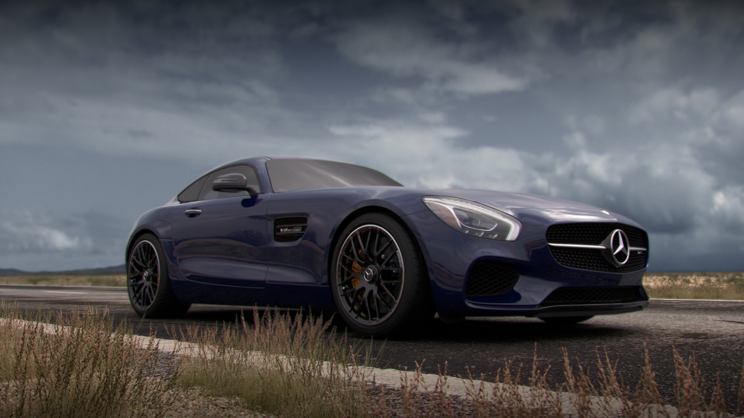 Vehicle hero shot showcasing environment detail.