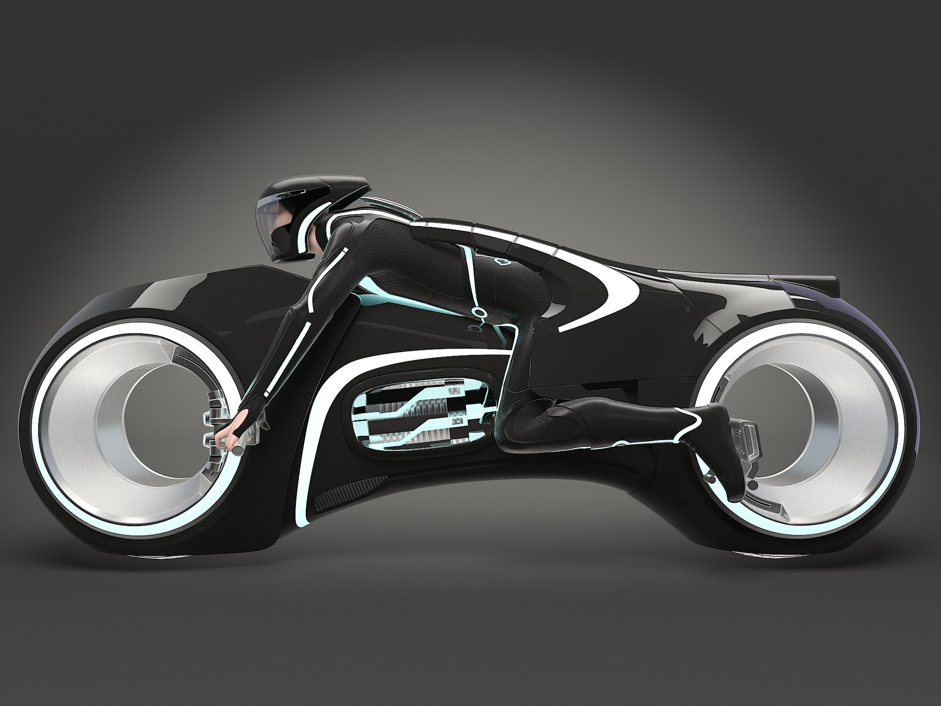 Artstation Tron Light Cycle Lina Land
