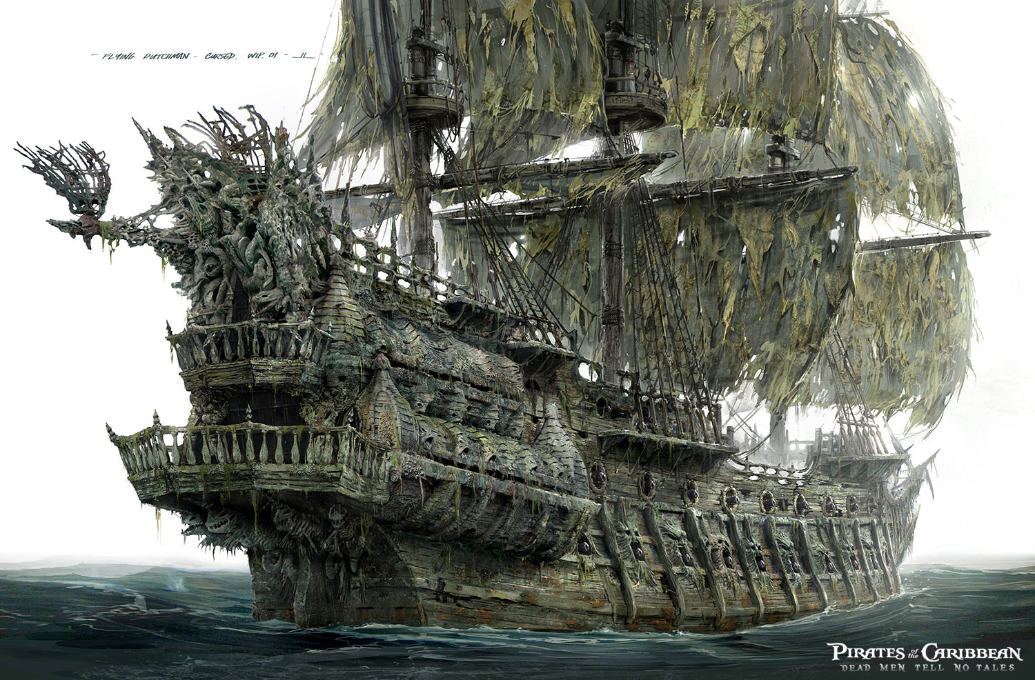 Artstation Pirates Of The Caribbean Dead Men Tell No Tales Gallery 2 Jeremy Love