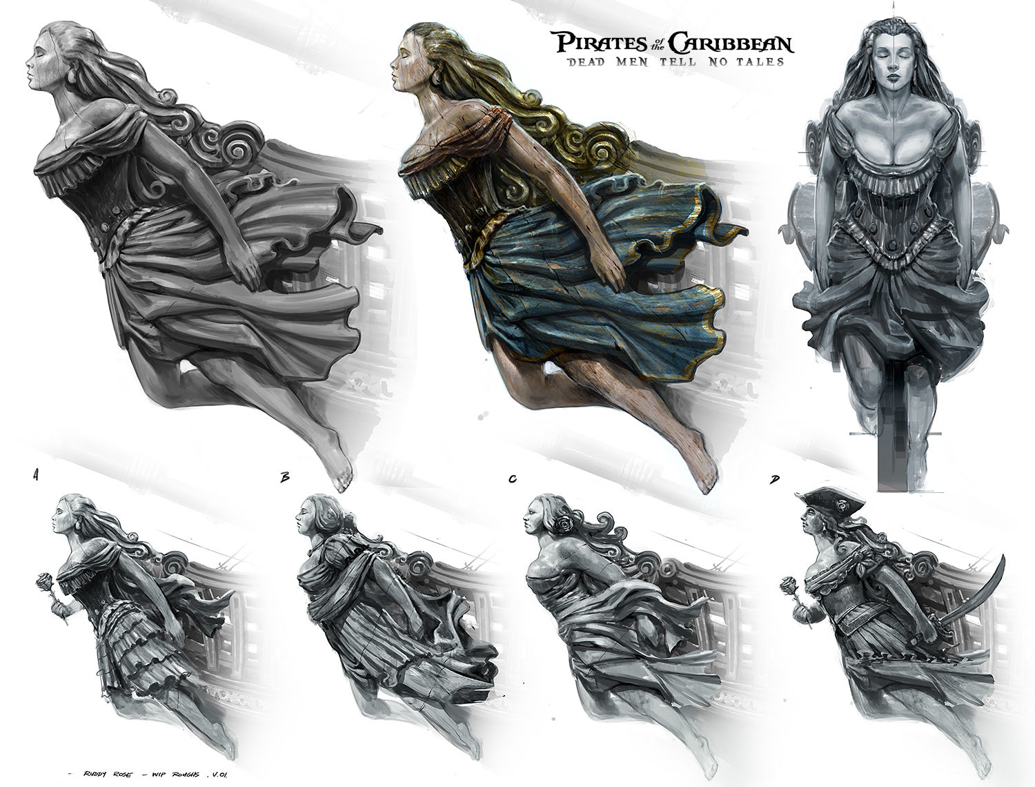 Artstation Pirates Of The Caribbean Dead Men Tell No Tales Gallery 2 Jeremy Love