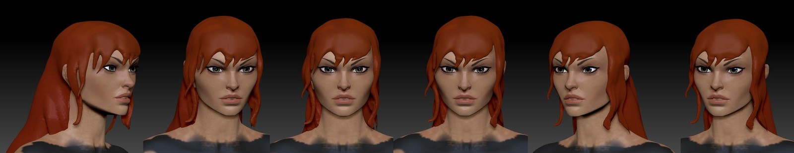 She was base off of another character that was imprisoned and possibly the protagonists friend.