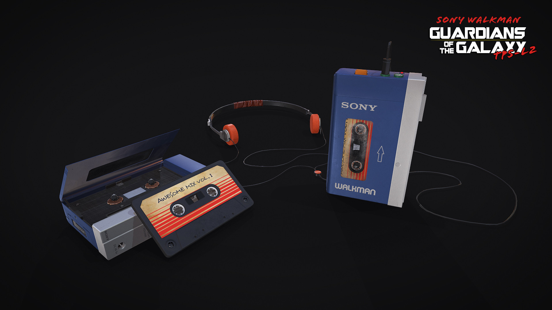 guardians of the galaxy walkman toy