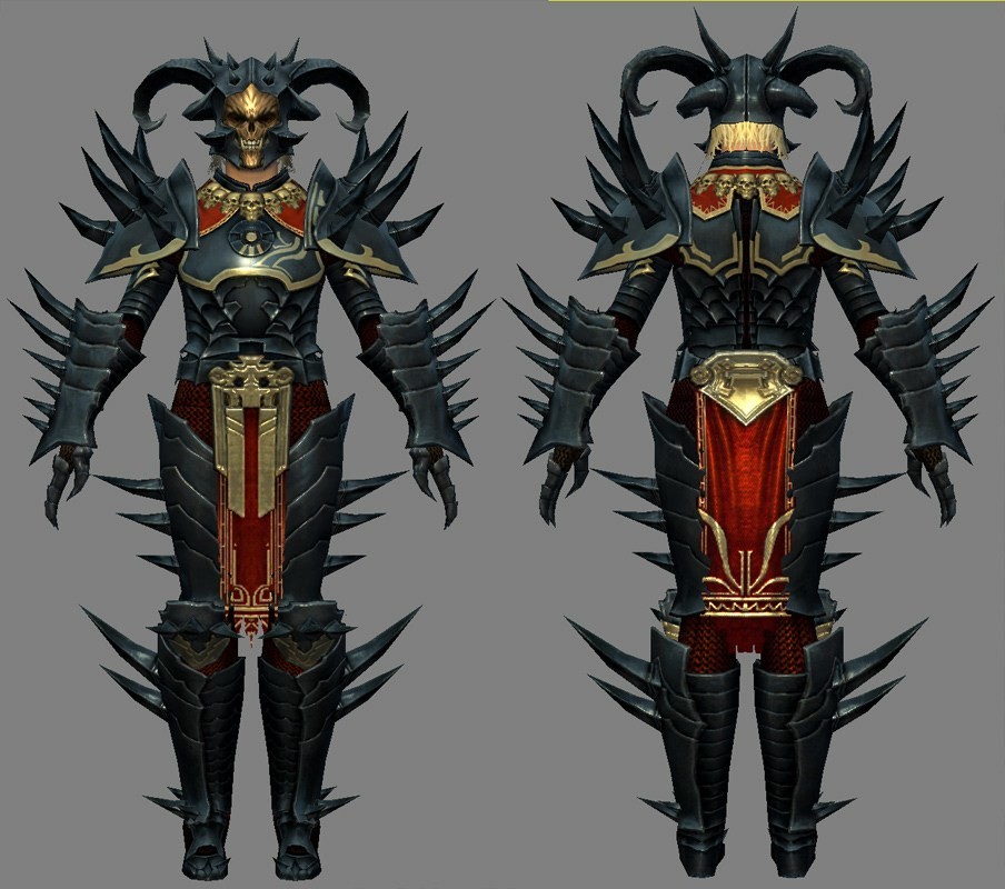 I modeled and textured the armorset based on a design by Xia ( https://idrawgirls.com/ ) 