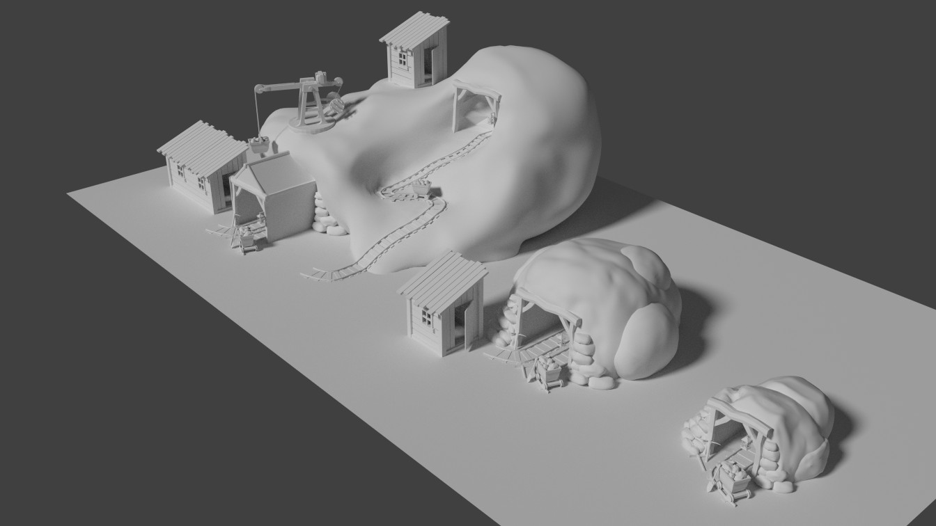 ArtStation - Mine (3 Levels)