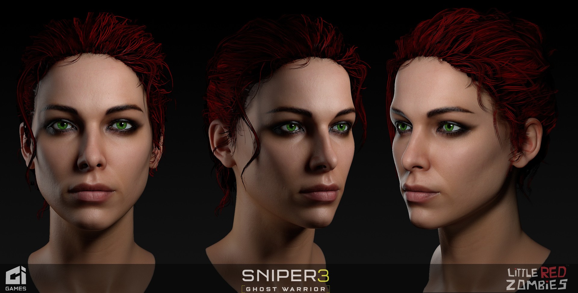 Artstation Sniper Ghost Warrior 3 Character Raquel Little Red Zombies