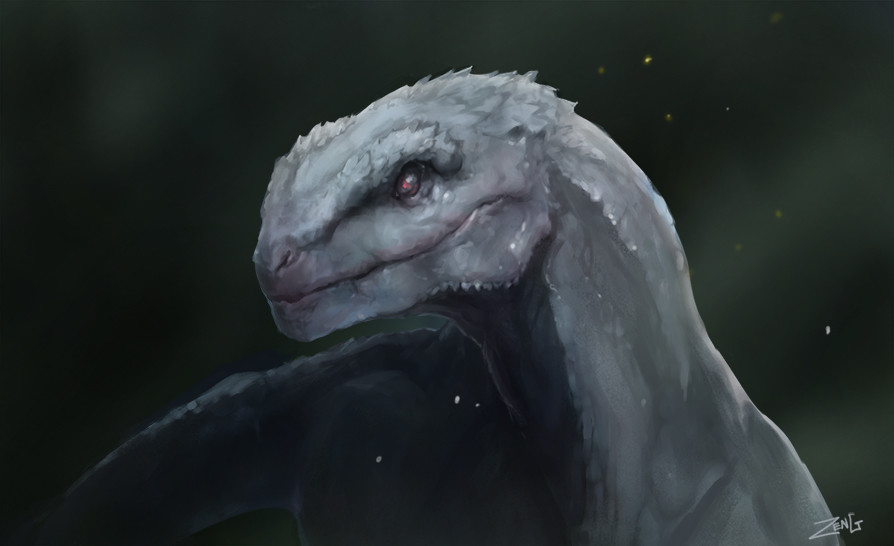 ArtStation - the albino raptor