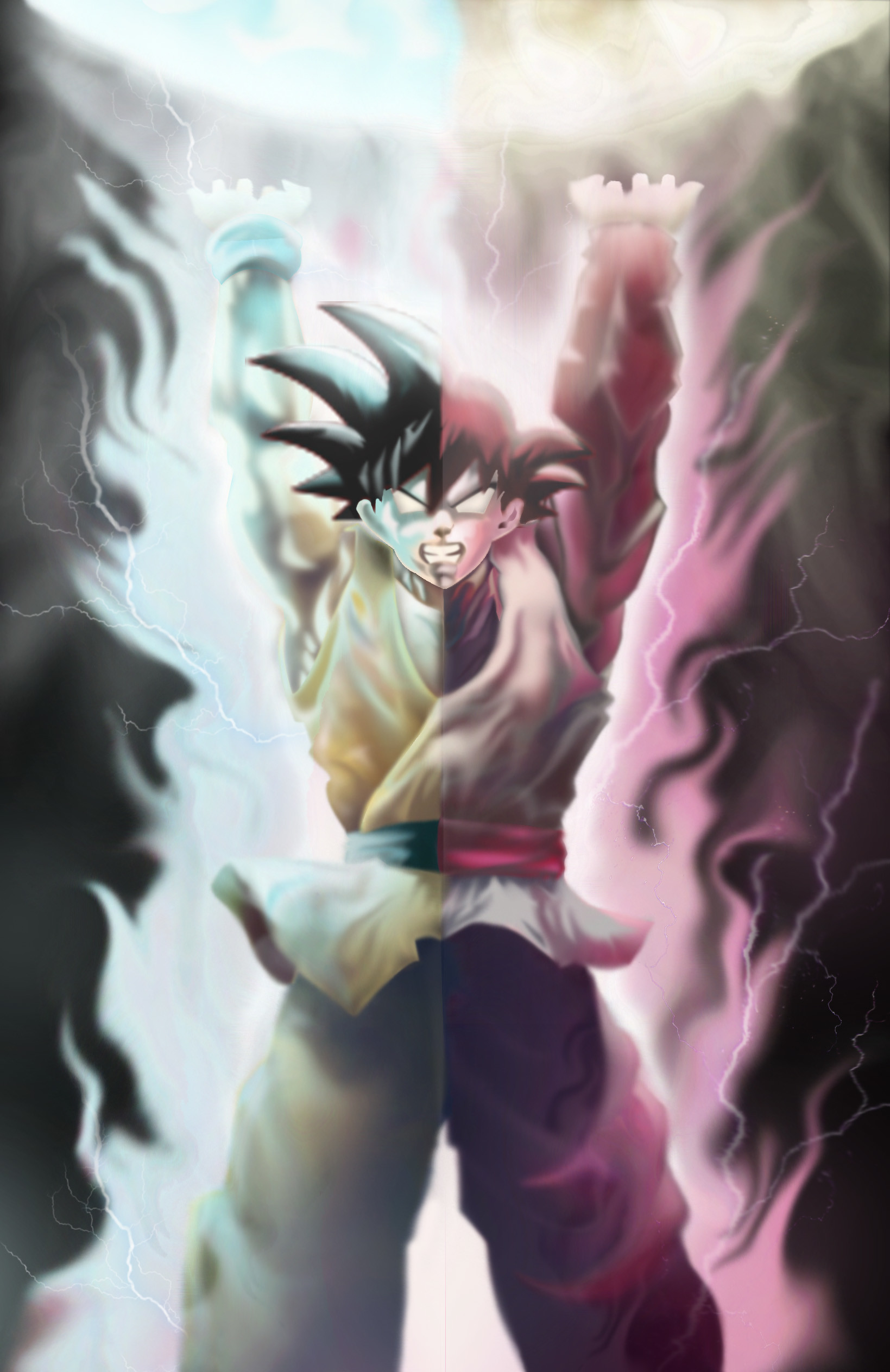 Artstation Goku Vs Black Tony Biersack