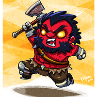 Artstation Pudgy Pudge Paul Tirol