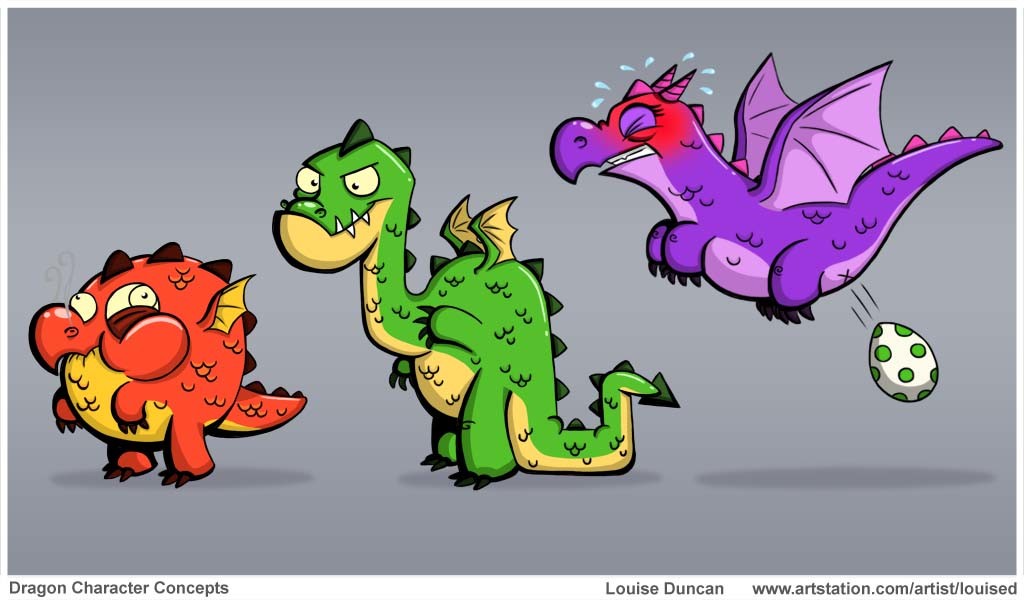 Animated Dragon Scat