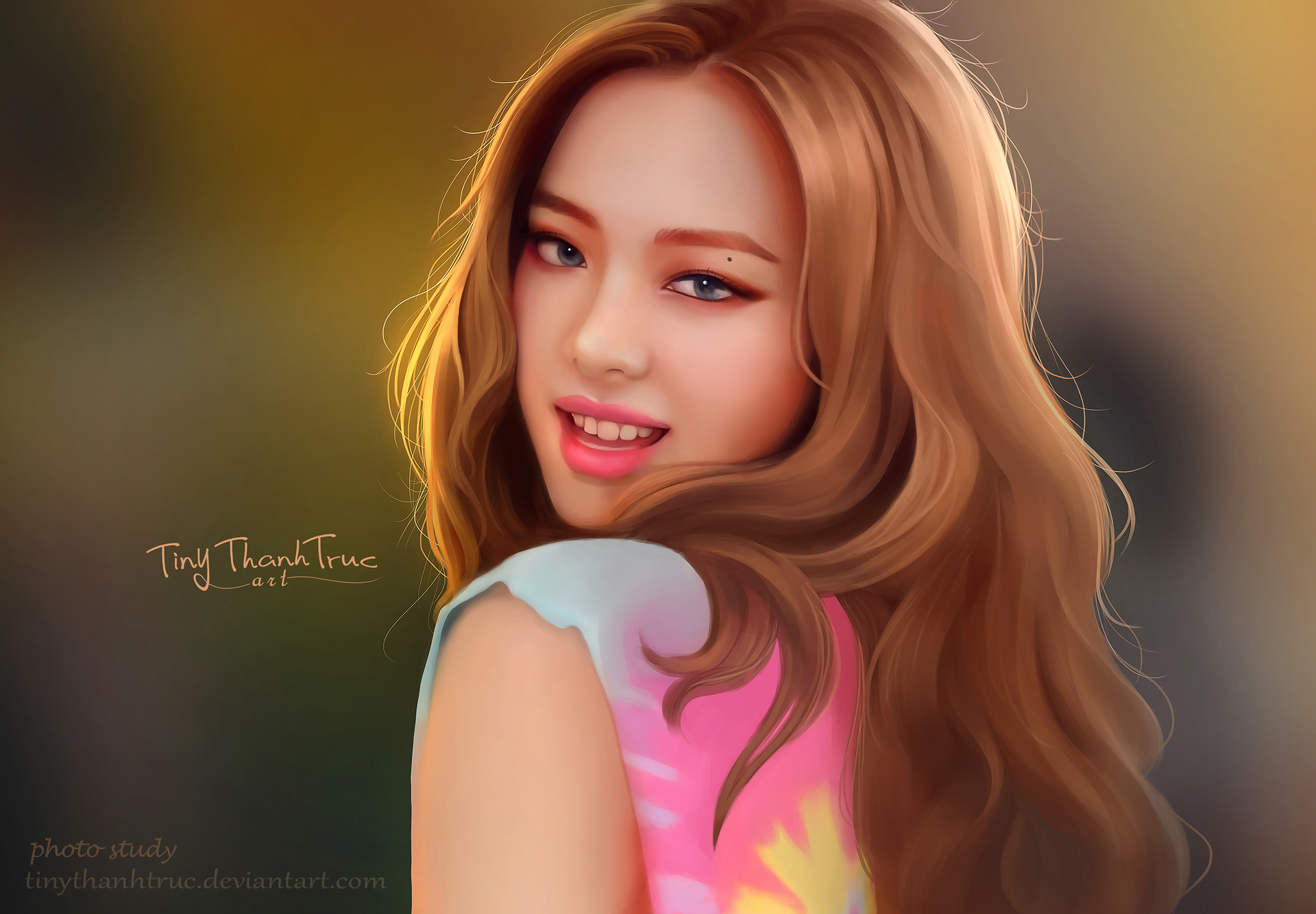 ArtStation - Jennie Kim - BlackPink, TiNy Truc