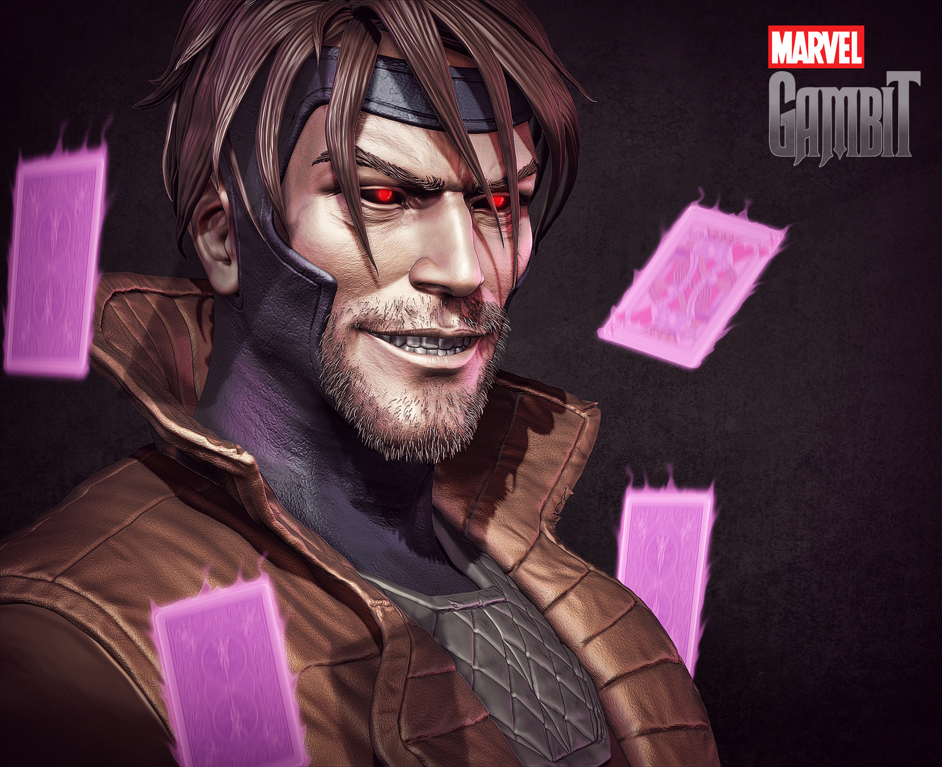 Marvel's Gambit Fan-art.