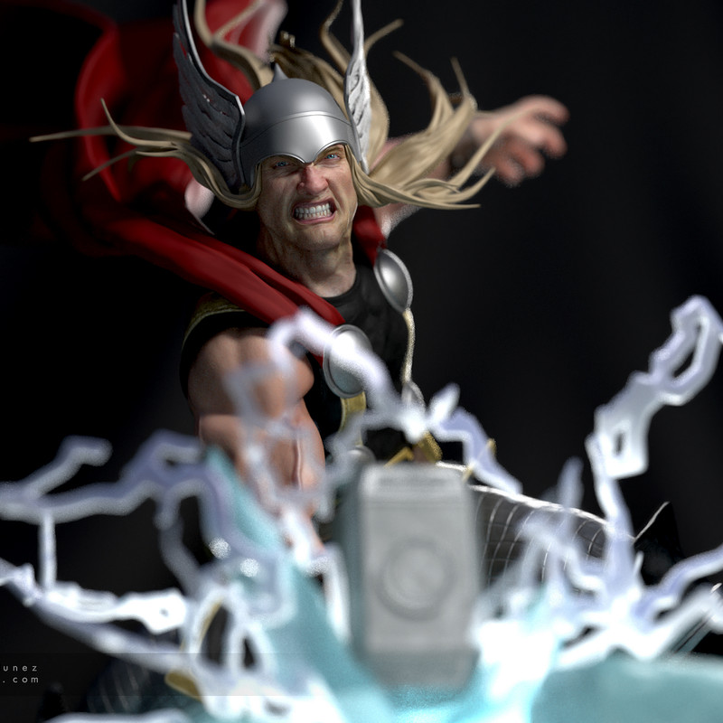 Thor, the "worthy" (3D print)