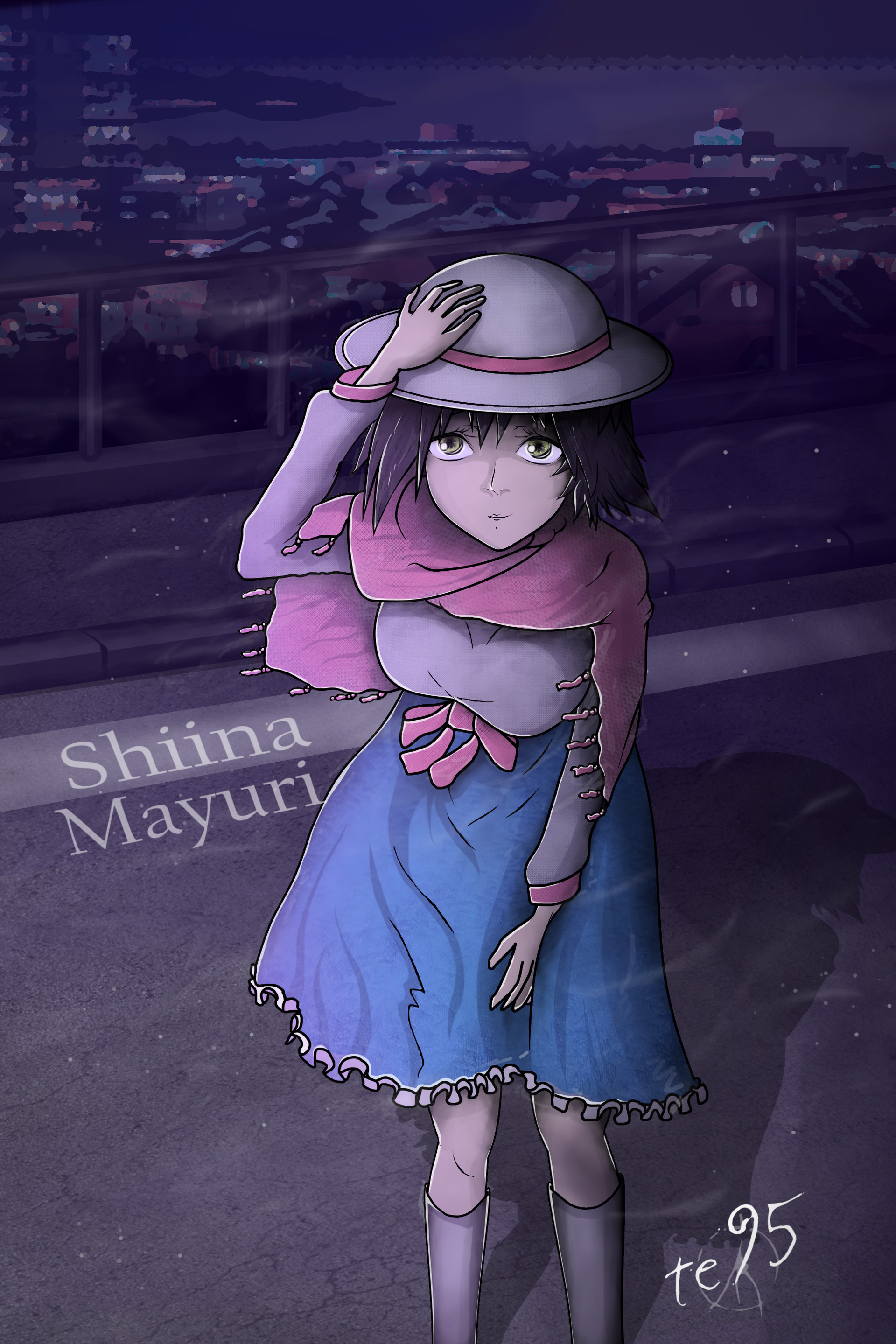 Artyom Zyev Shiina Mayuri Steins Gate Series Fan Art I've been getting into steins;gate recently so wanted to try drawing some! shiina mayuri steins gate series fan