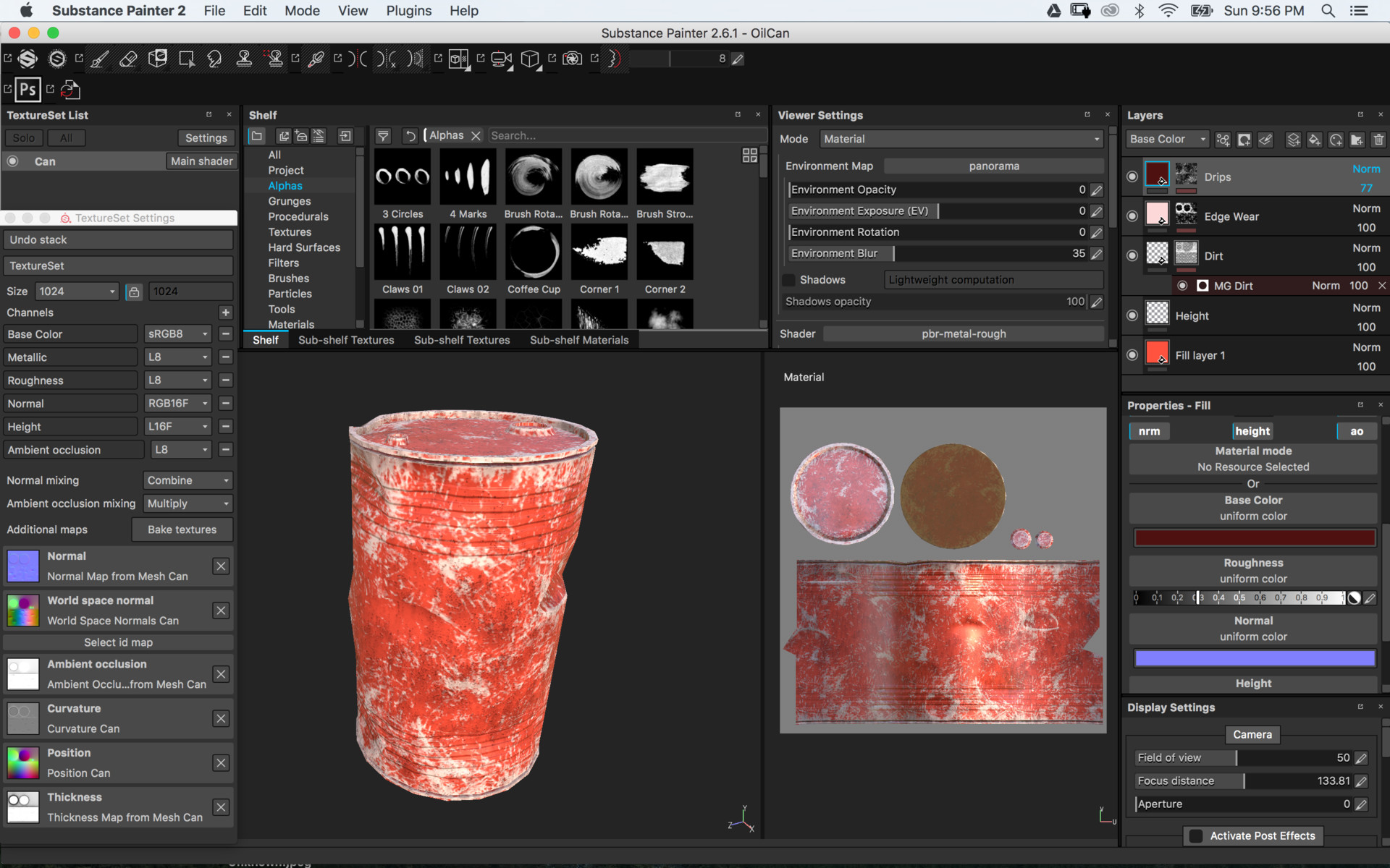 Substance painter не сохраняет проект