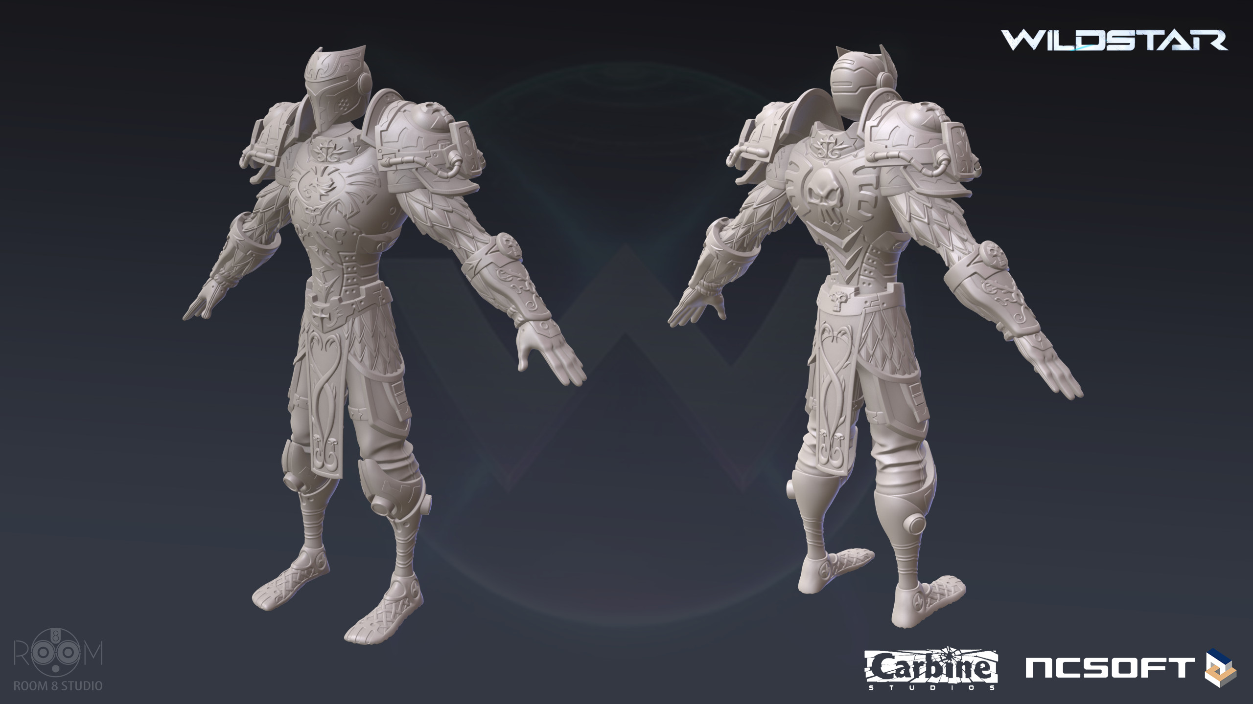 Knight sculpts