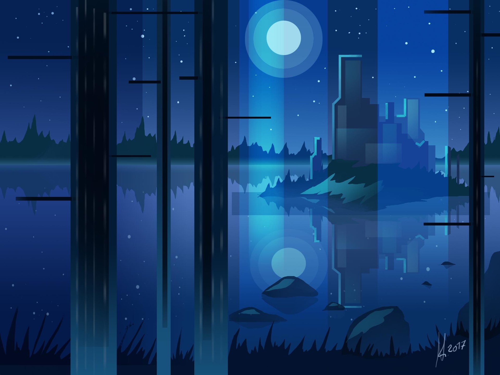Artstation Geometric Scenery Nathalie Kranich You've probably learned a lot about shapes without ever really thinking about what they are. geometric scenery nathalie kranich