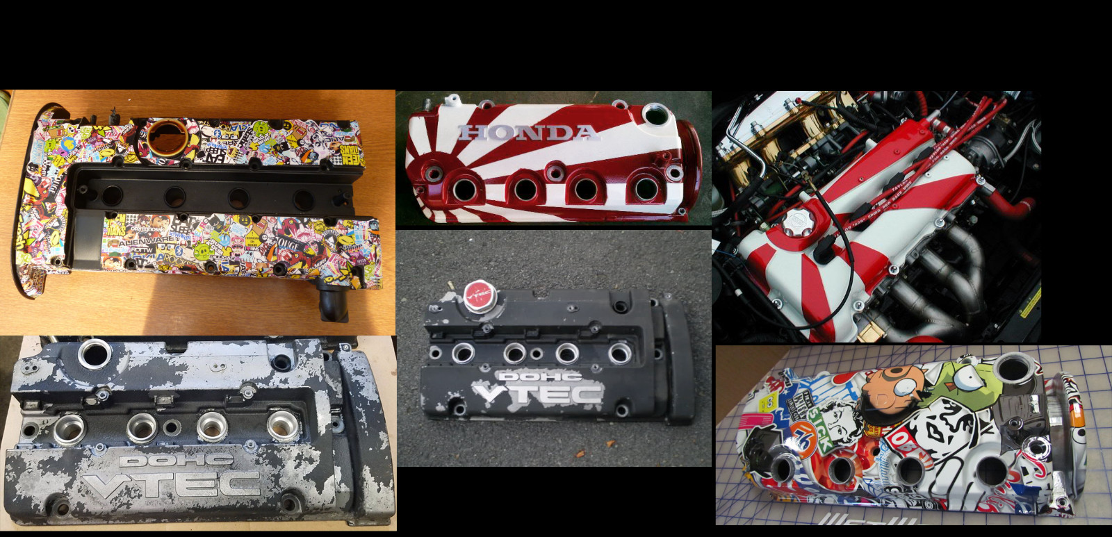 Chris Maloney - Honda H22 Valve Cover - JDM style