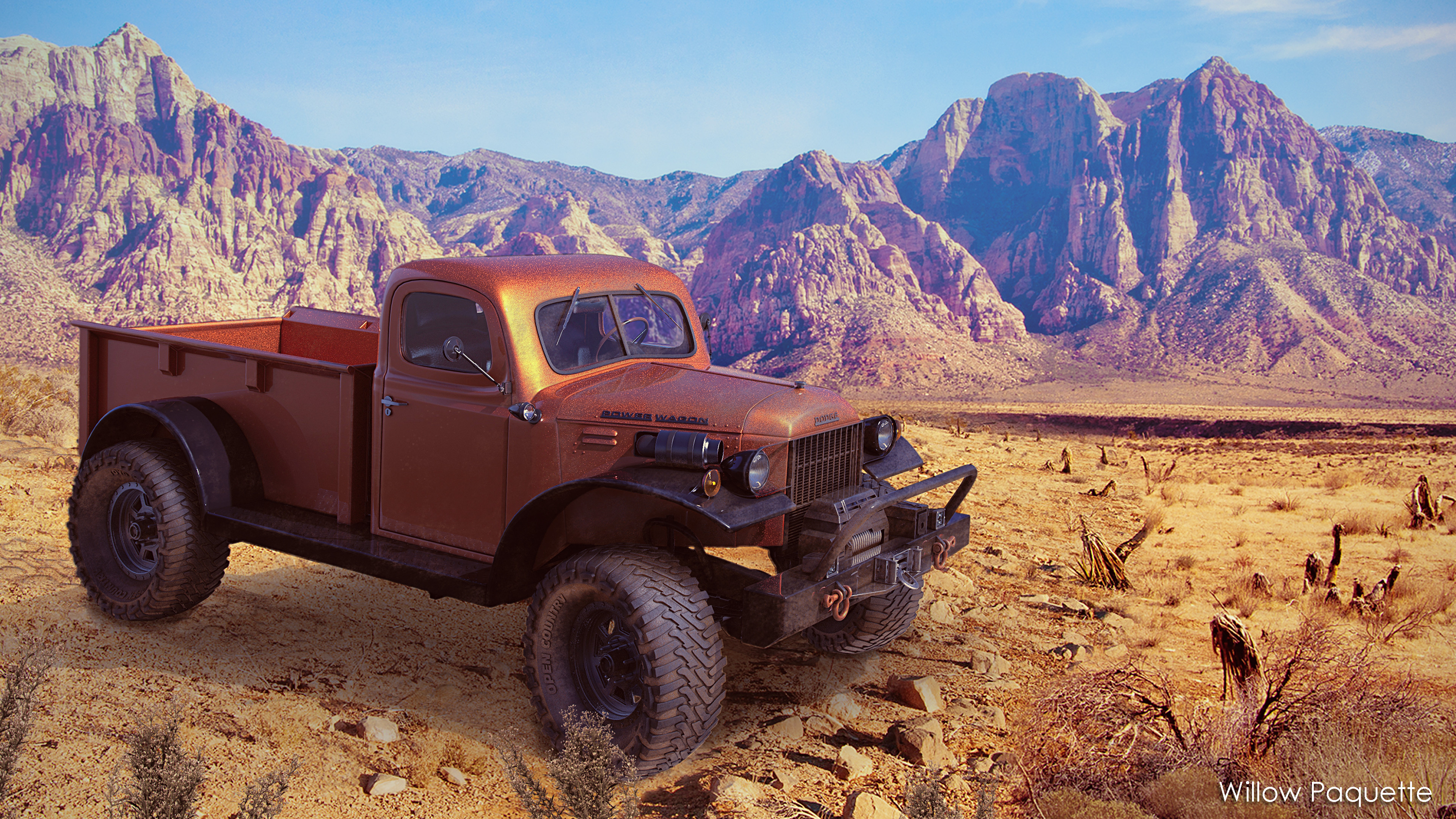 1947 Dodge Power Wagon салон