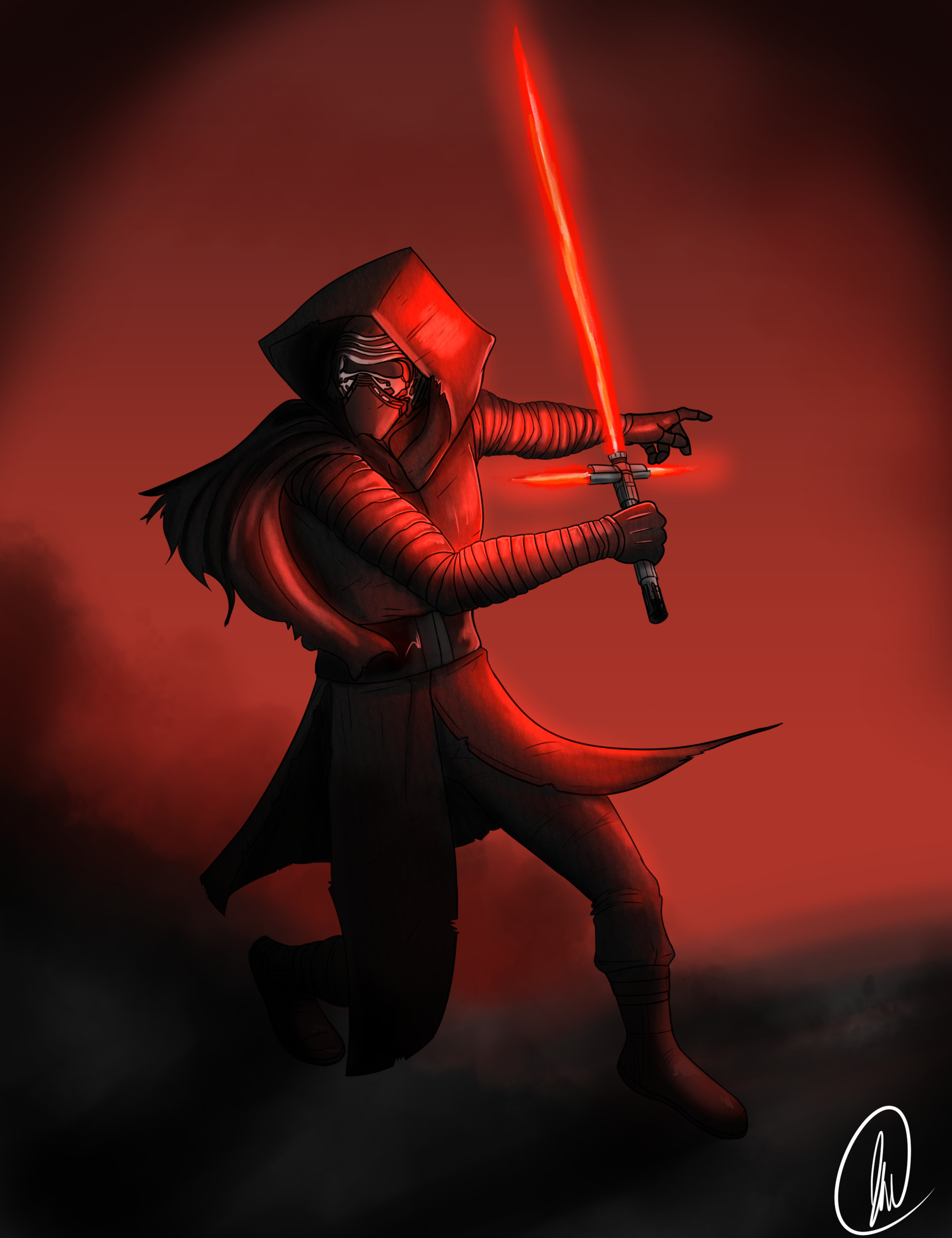 ArtStation - Kylo Ren