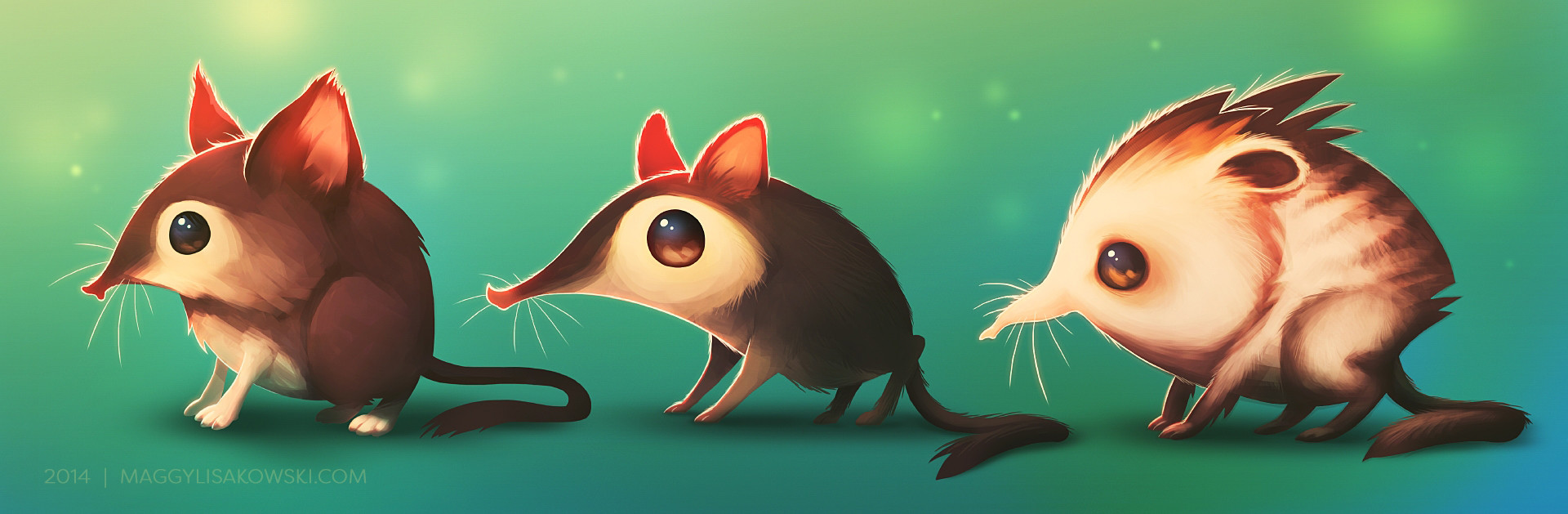 Artstation Elephant Shrew Concept Maggy Lisakowski
