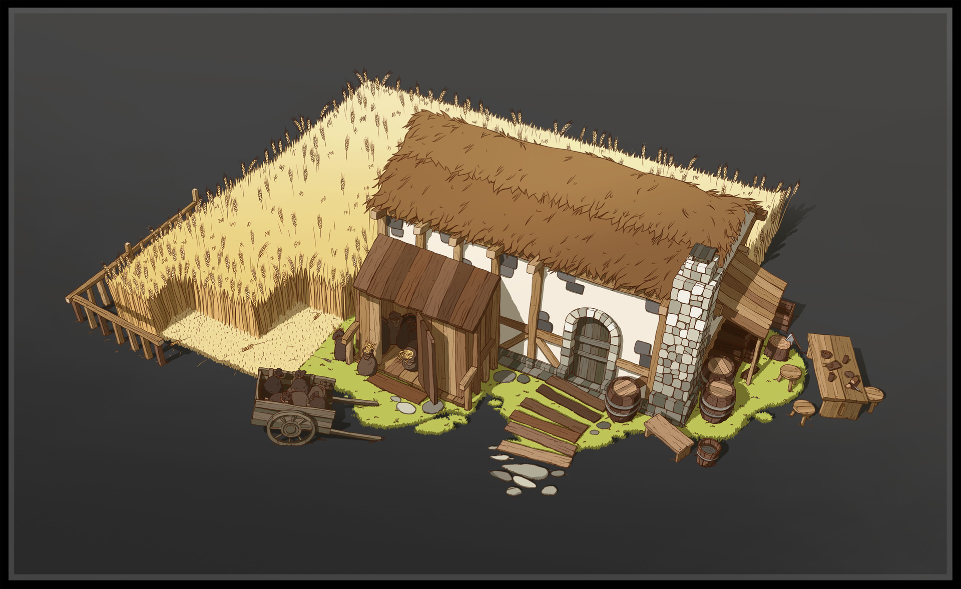ArtStation - Small Farm