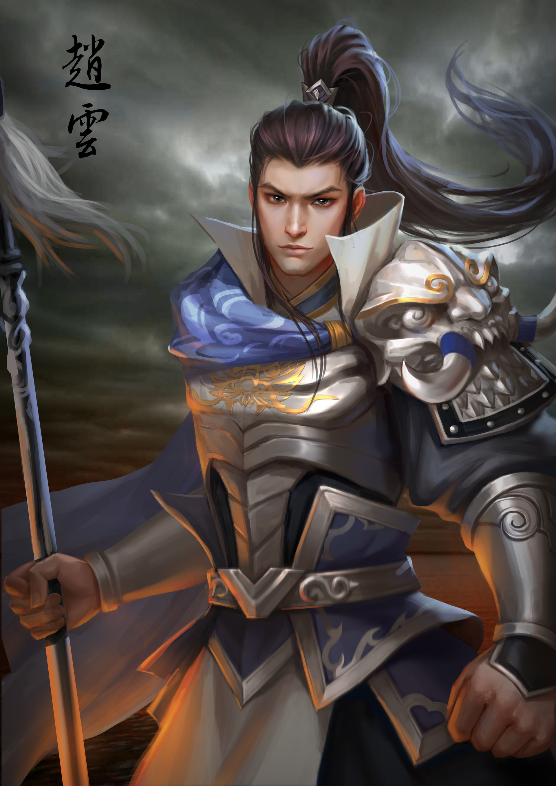 ArtStation - A juvenile general in ancient China