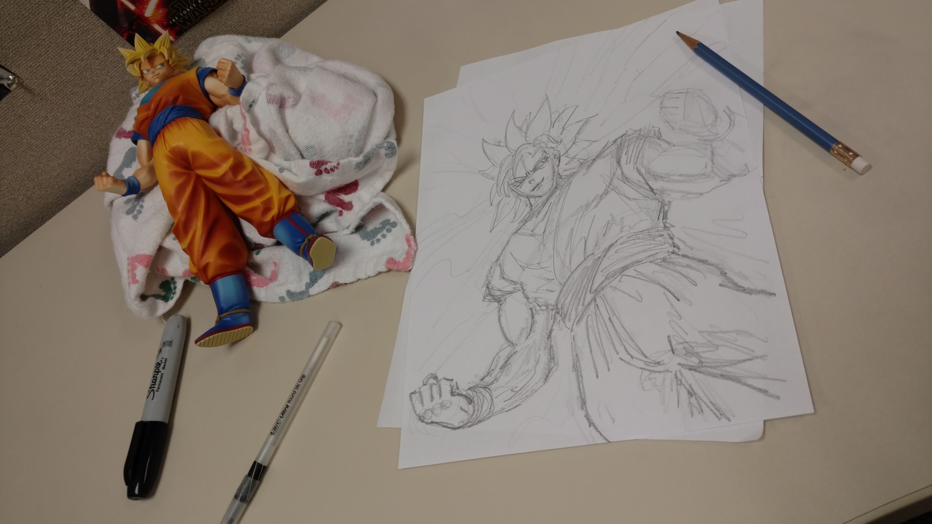 Broly SSJ God, D drawing of a characted from Dragon Ball Z transparent  background PNG clipart | HiClipart