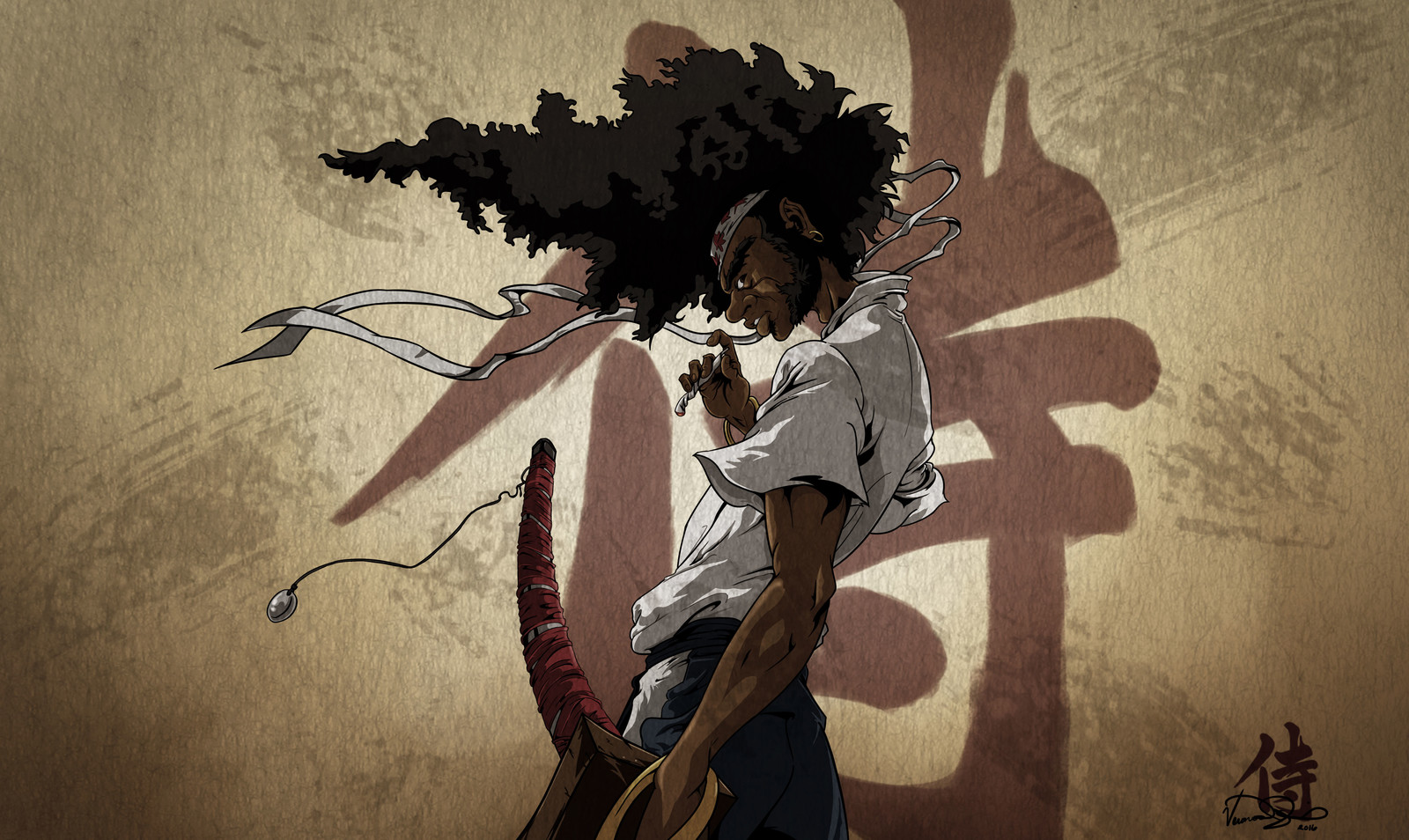 Afro Samurai Fan Art