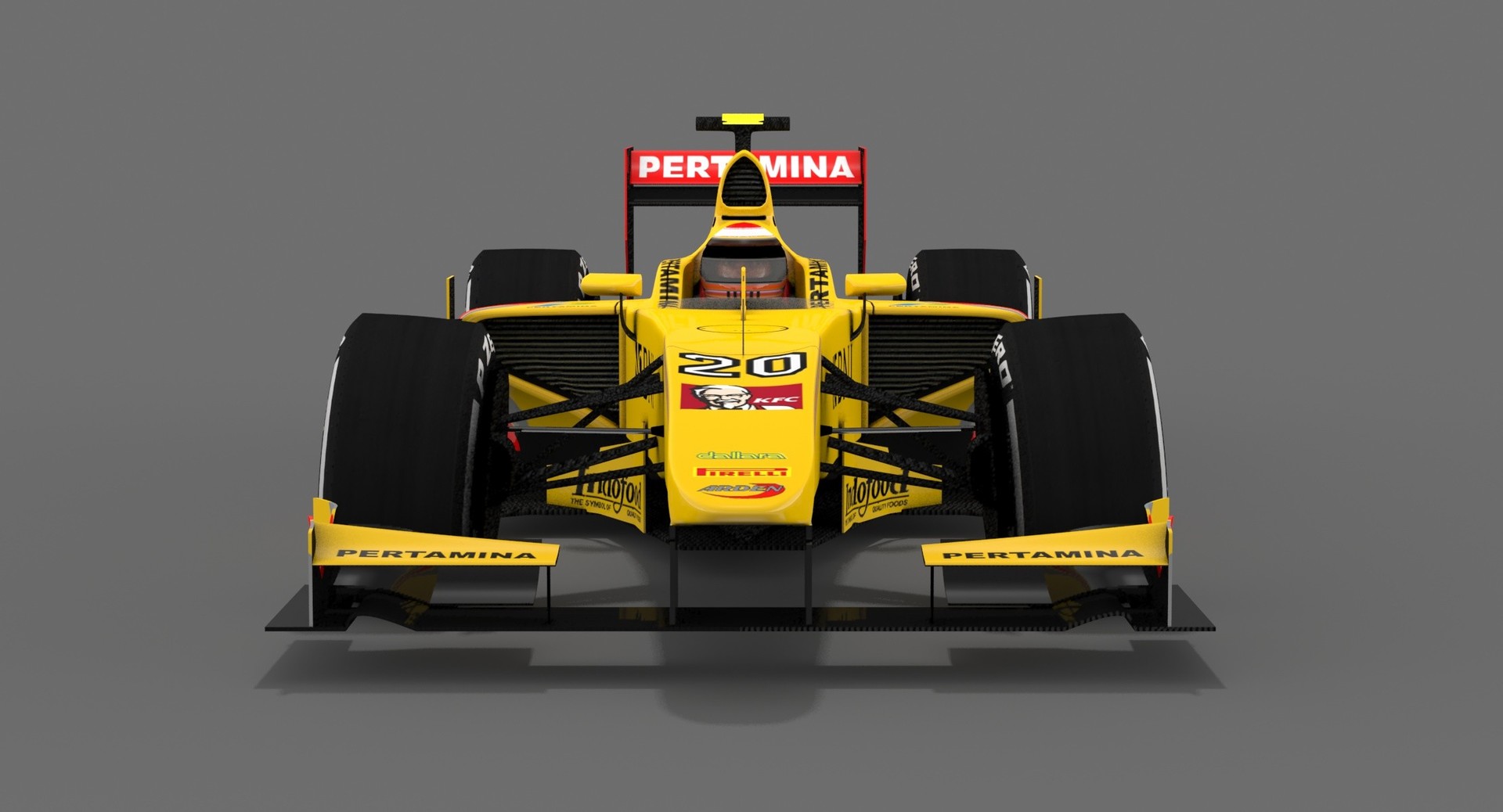 ArtStation - Formula 1000 RFR F1000 Race Car 3D model