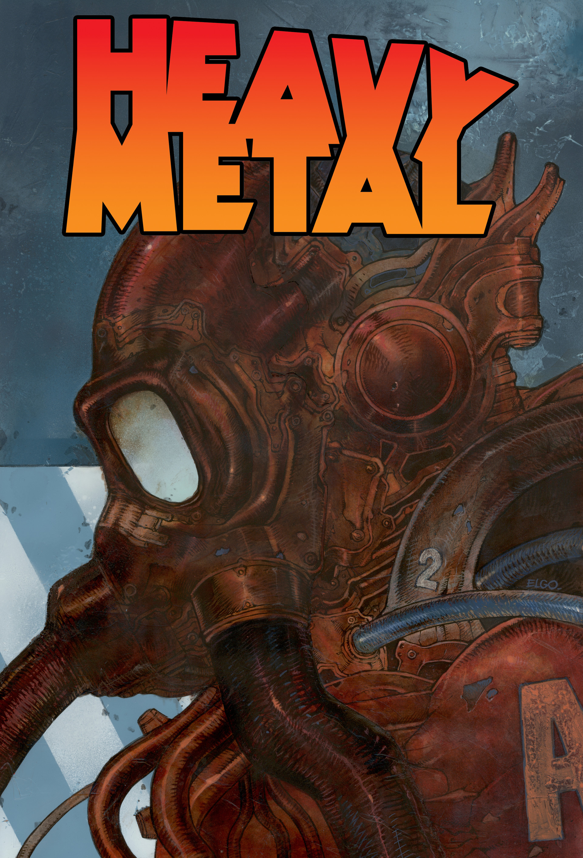 Artstation Heavy Metal Painting Elgo Comics