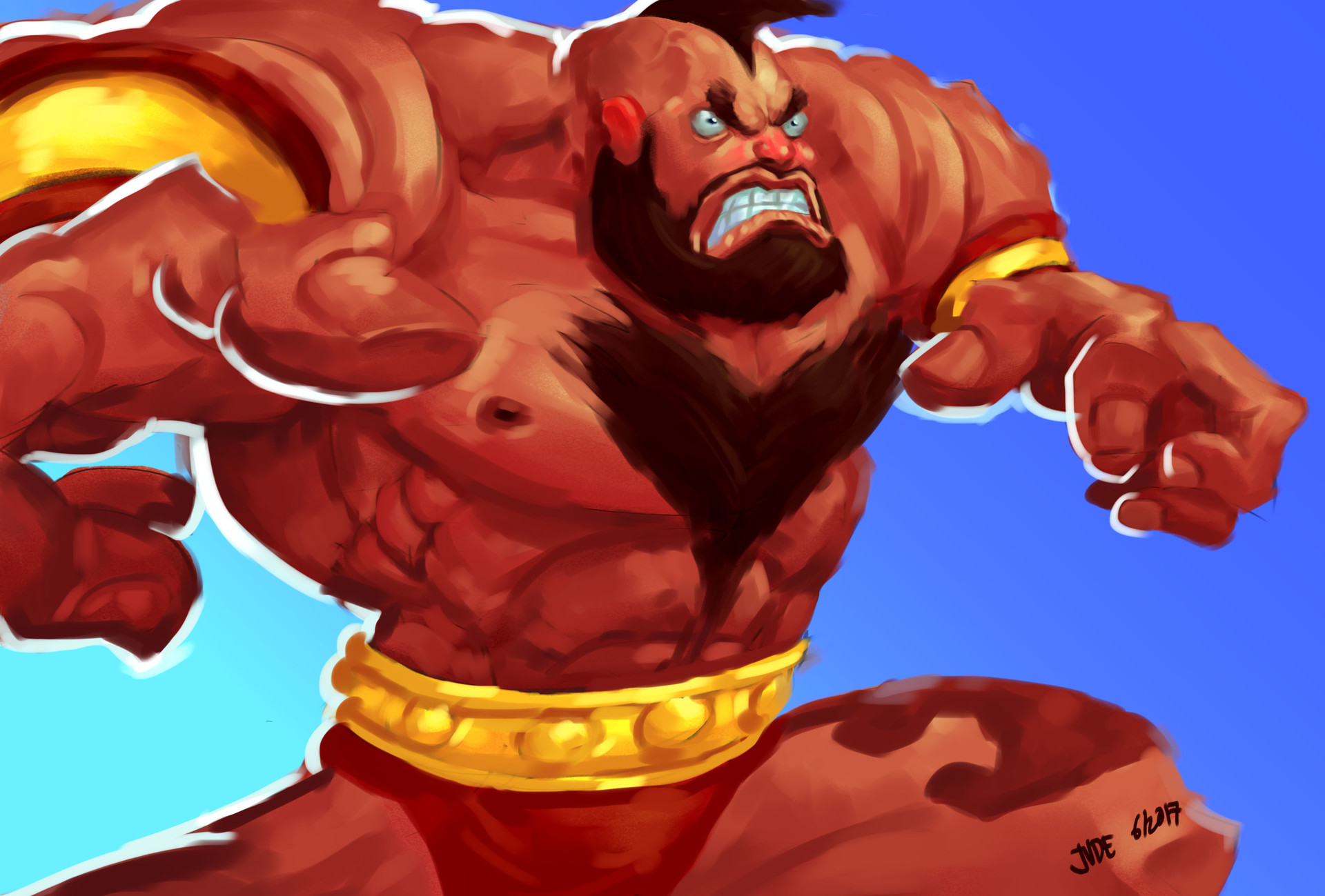 ArtStation - Zangief