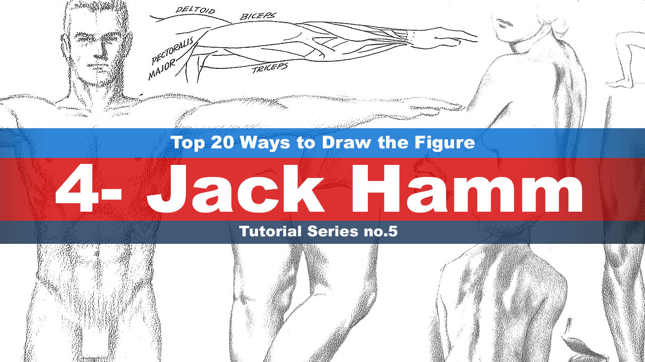Salem Shanouha Top 20 Ways to Draw the Figure (4Jack Hamm) Tutorial