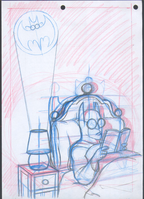 Refined sketch.