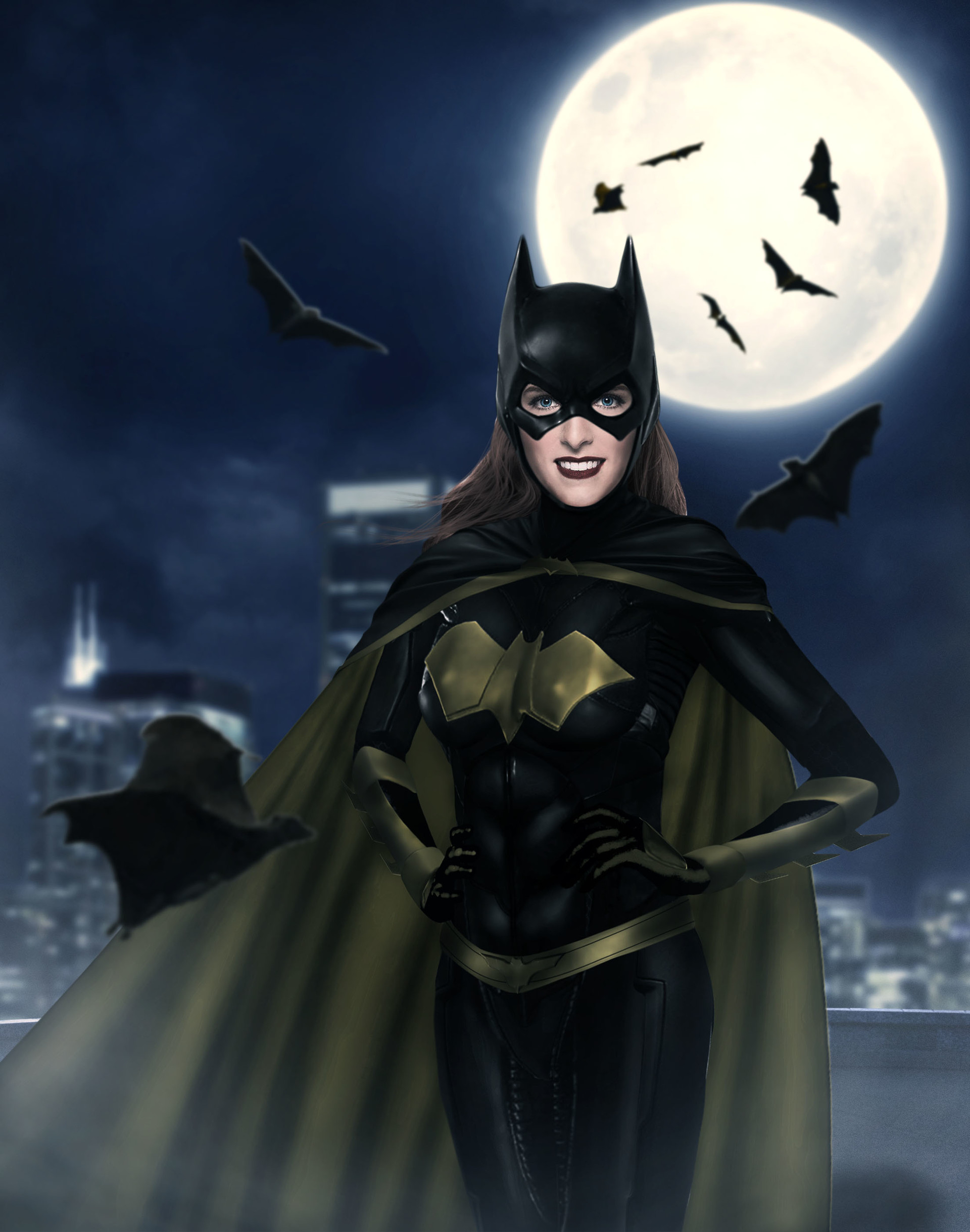 ArtStation   Batgirl Concept Poster