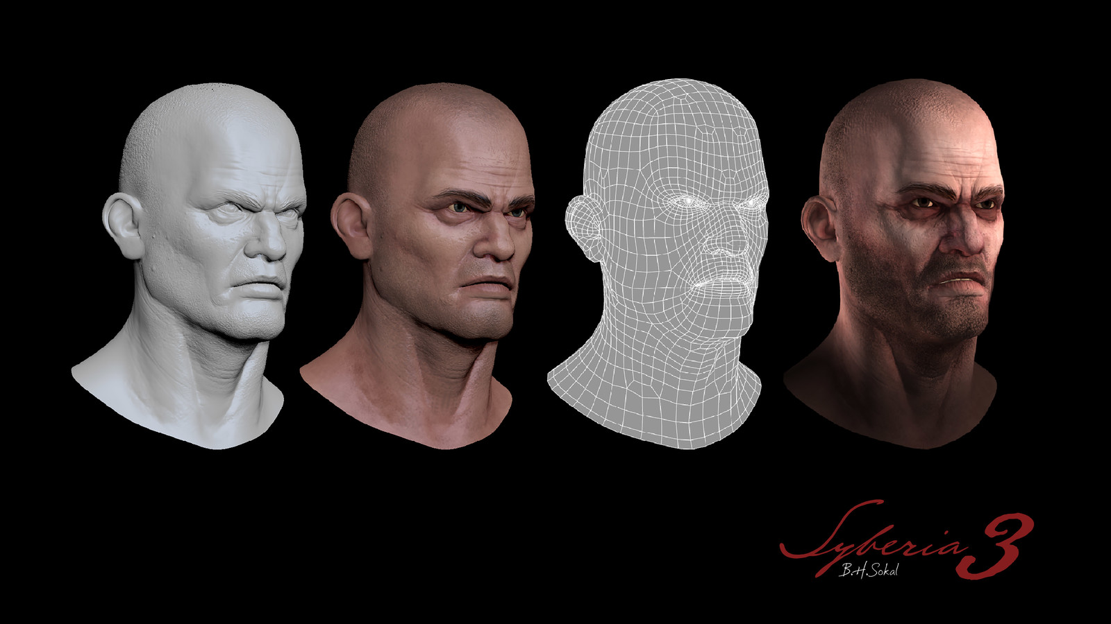 Zbrush/3Ds Max - Head