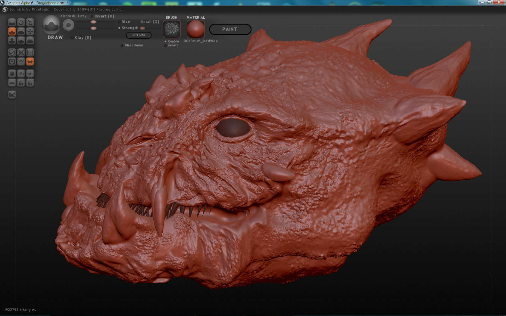 Artstation Dragonhead Vue Render Ralf Maeder