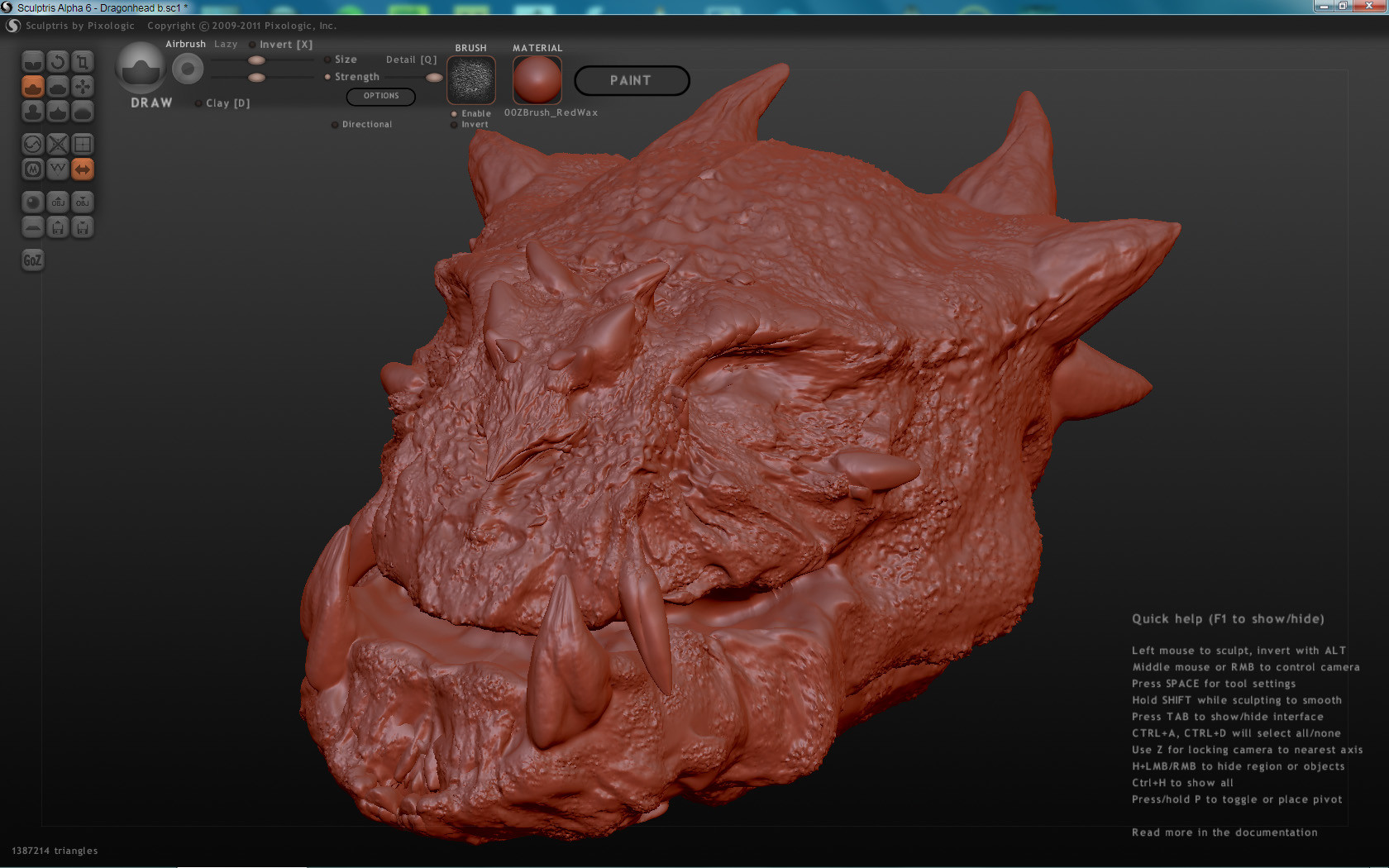 Artstation Dragonhead Vue Render Ralf Maeder