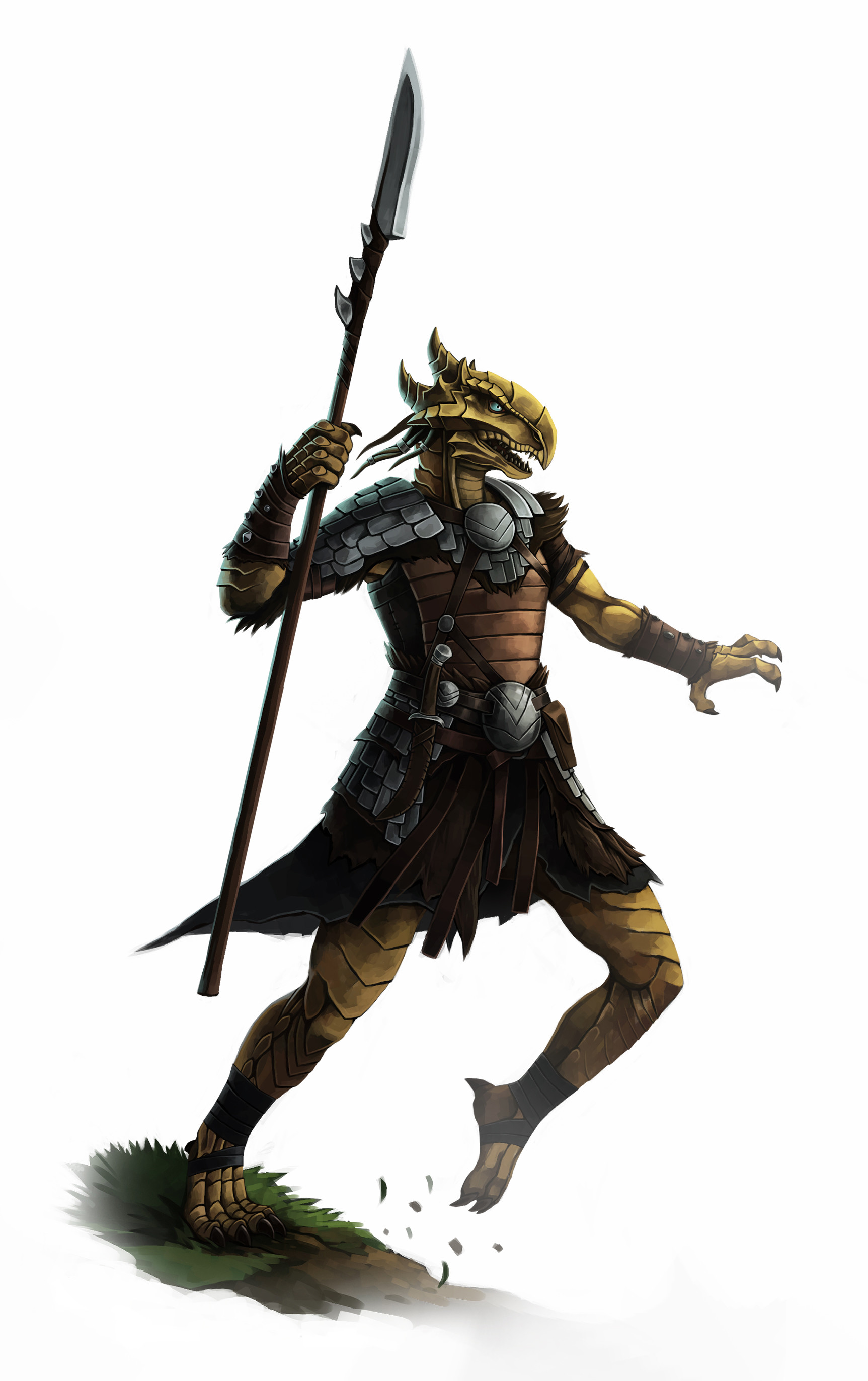 Bronze dragonborn