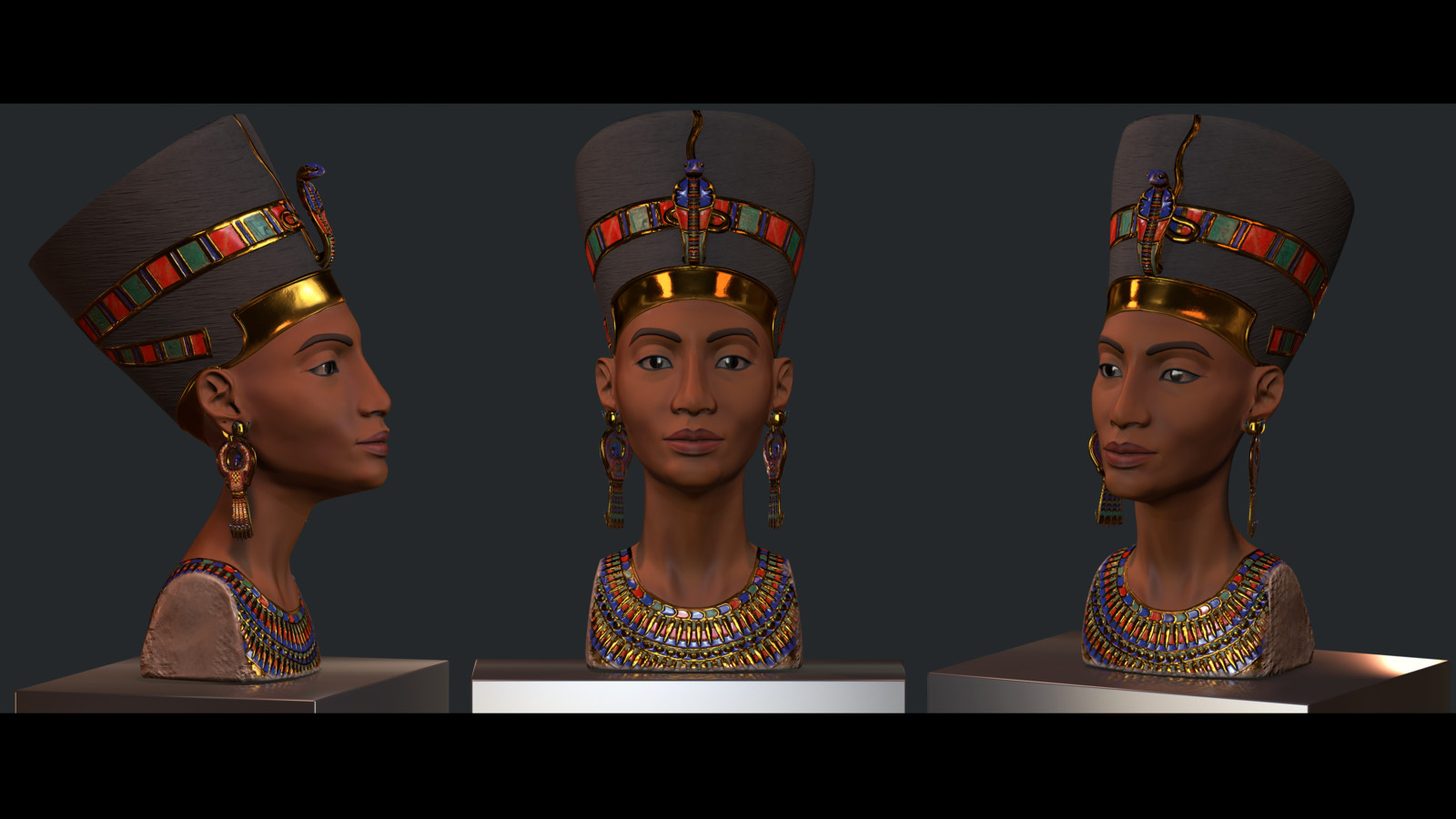 Nefertiti Bust.
