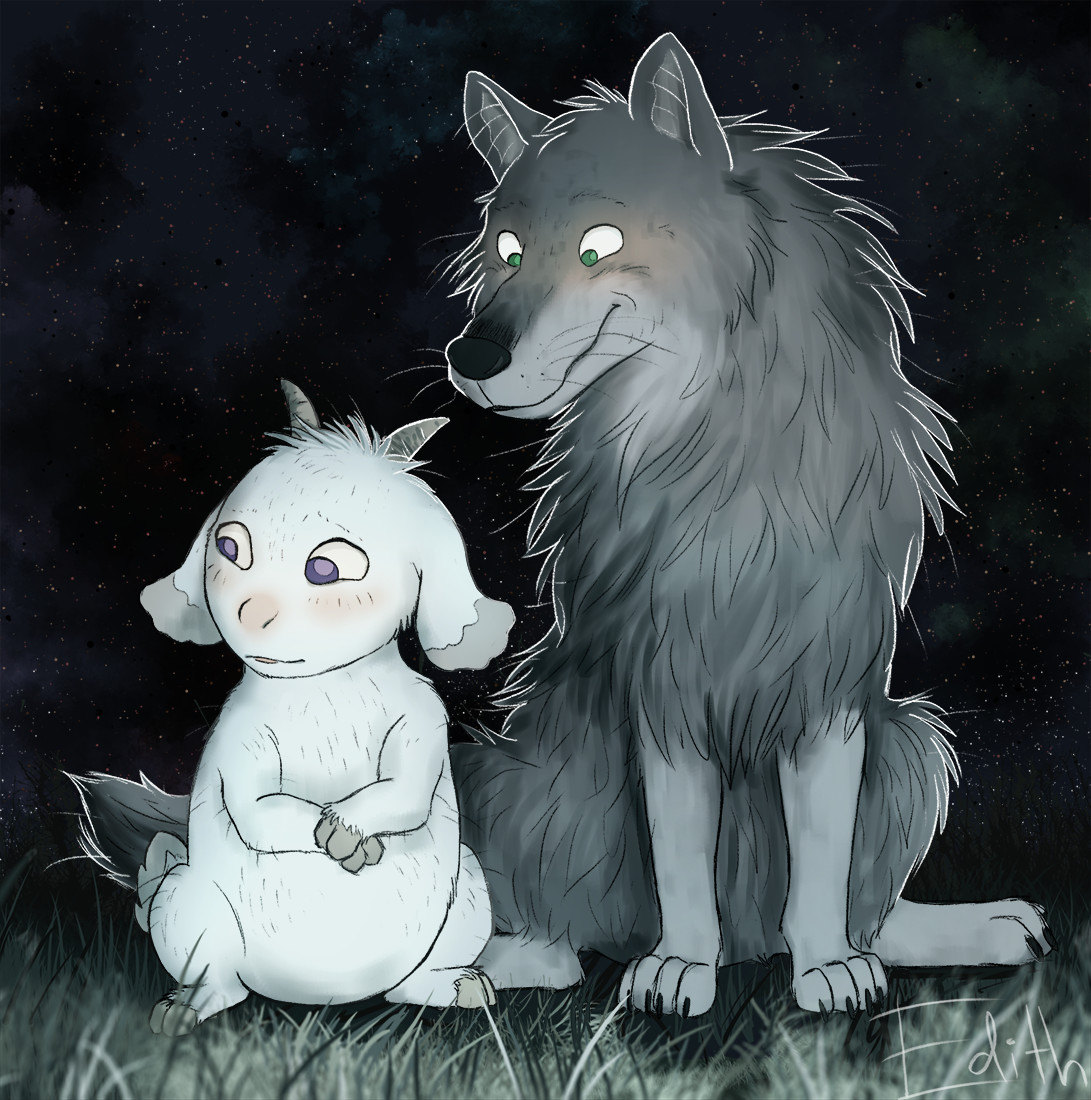 Mei and Gabu from the movie One Story Night