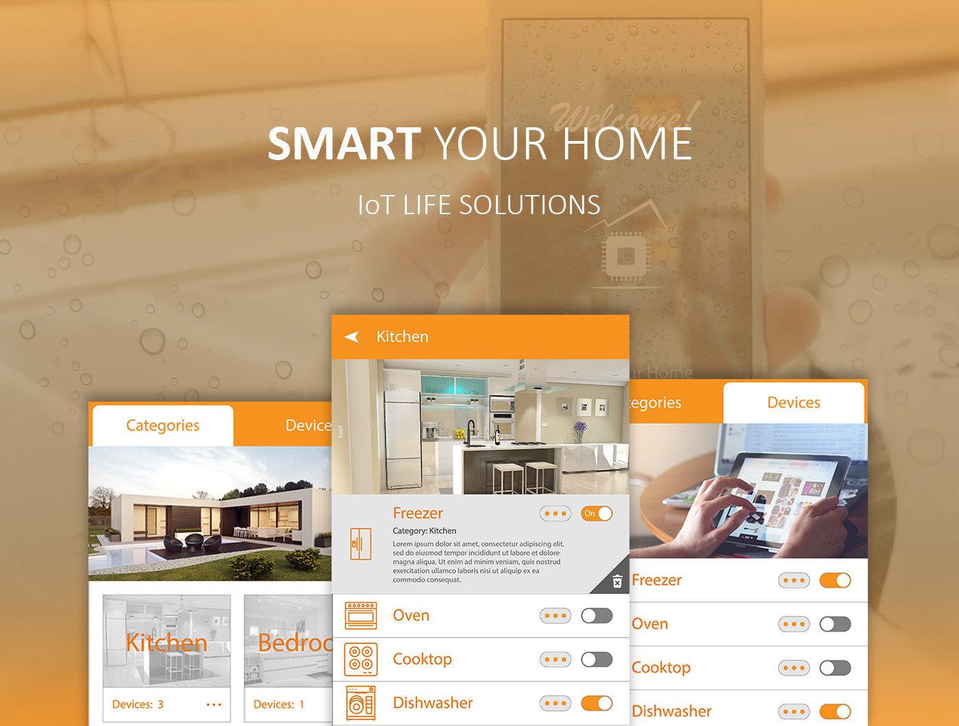 ArtStation - IoT Device Mobile Application Design