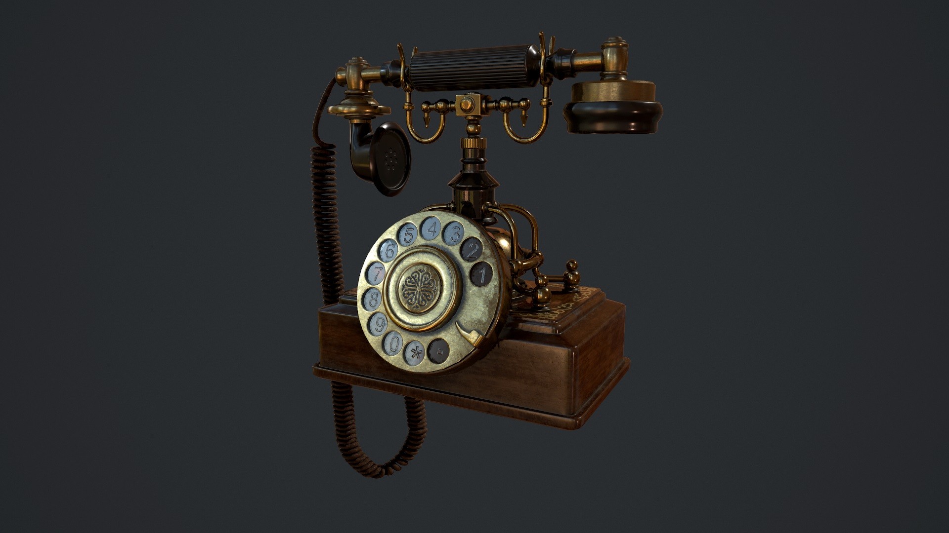 Old store telephone chair