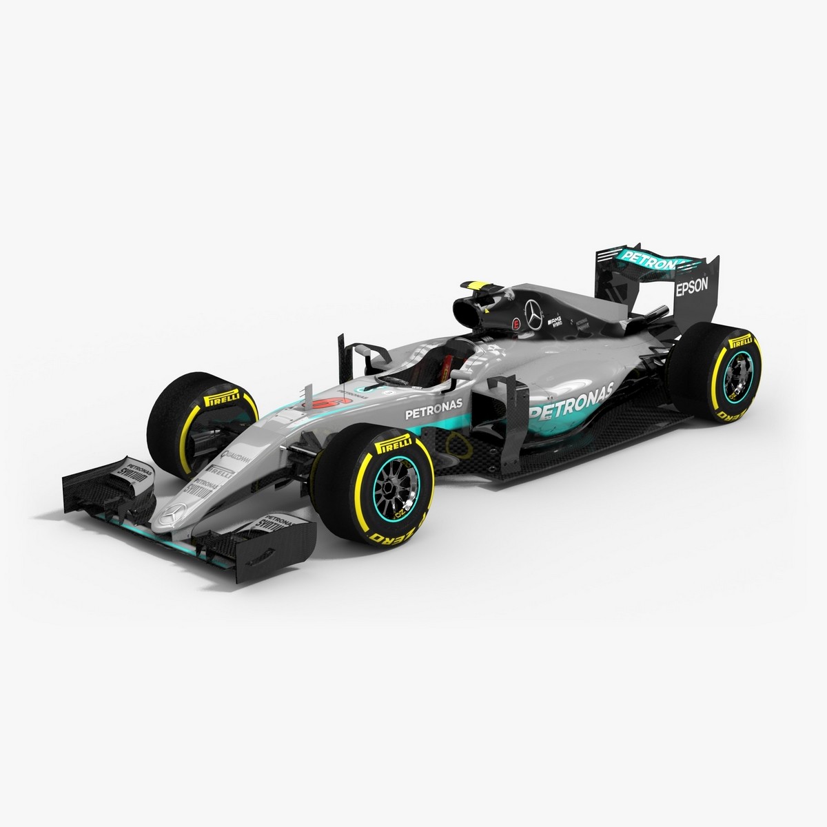 ArtStation - Mercedes W07 Hybrid F1 Season 2016