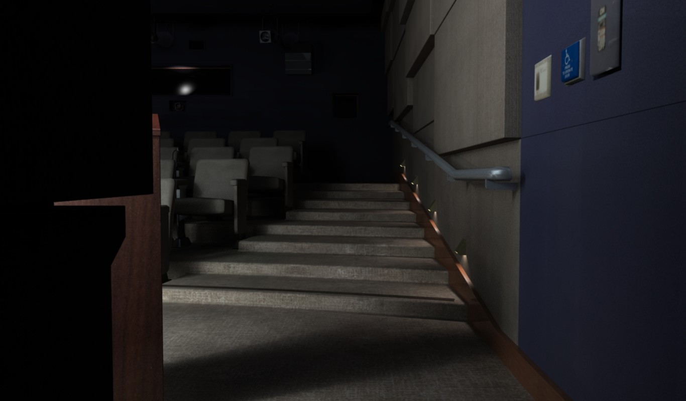 3D Screening Room | Theater
(Lighting Condition during screening)