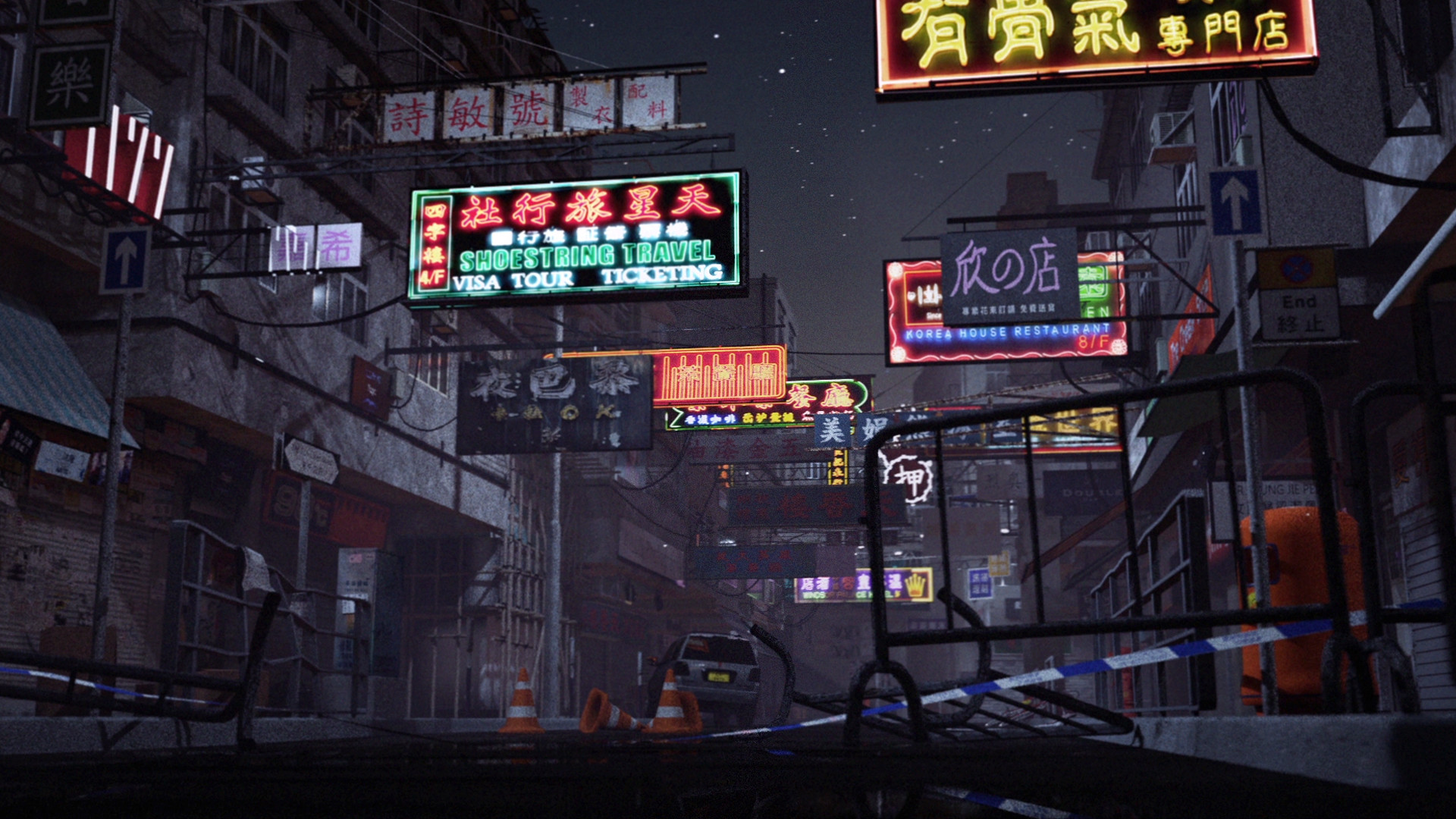 cola river hong kong street