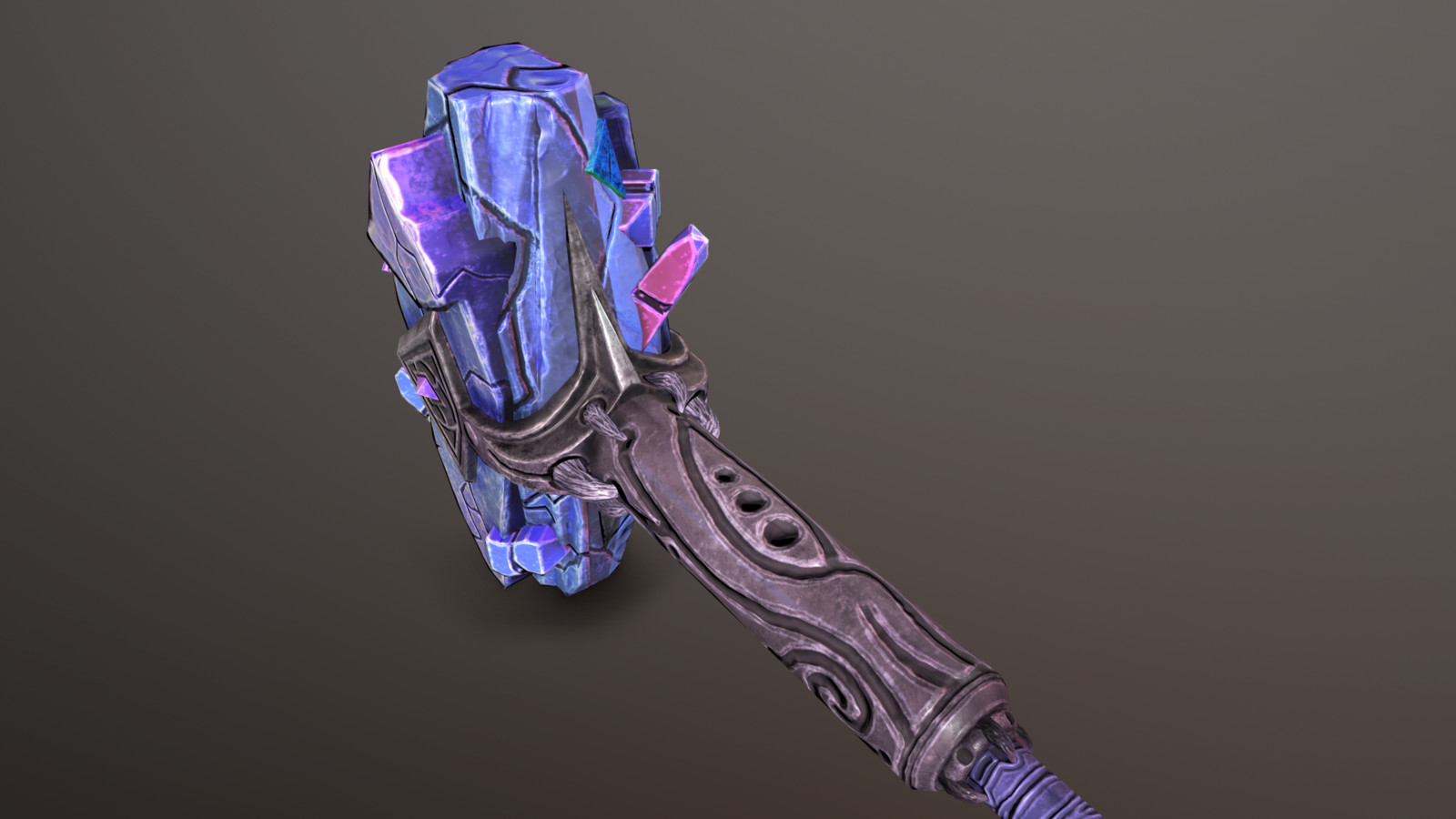 Dmitry Tsyplakov Twohanded crystal hammer